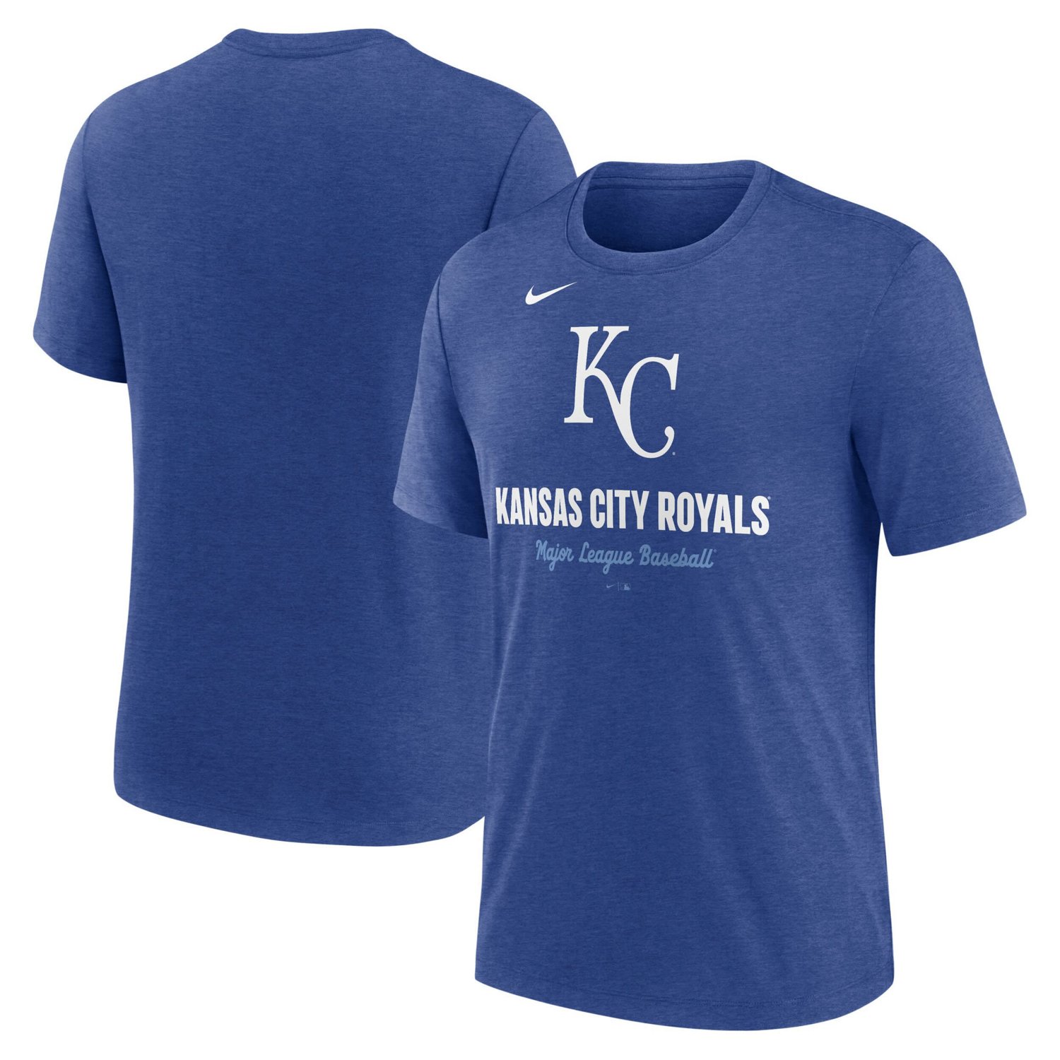 Nike Heather Kansas City s Logo Tri-Blend T-Shirt                                                                                - view number 1