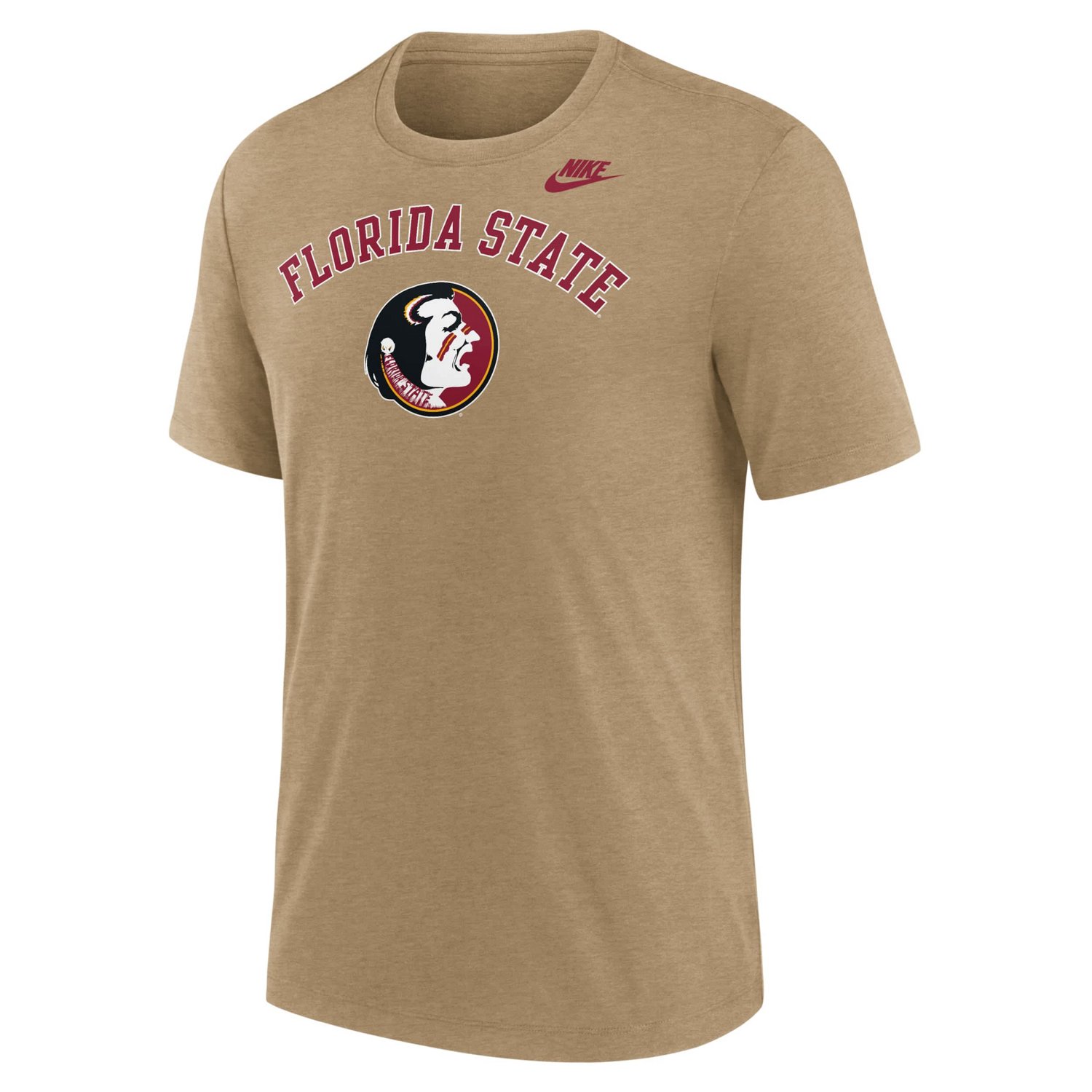 Nike Heather Light Florida State Seminoles Legacy Arch Tri-Blend T-Shirt - view number 2