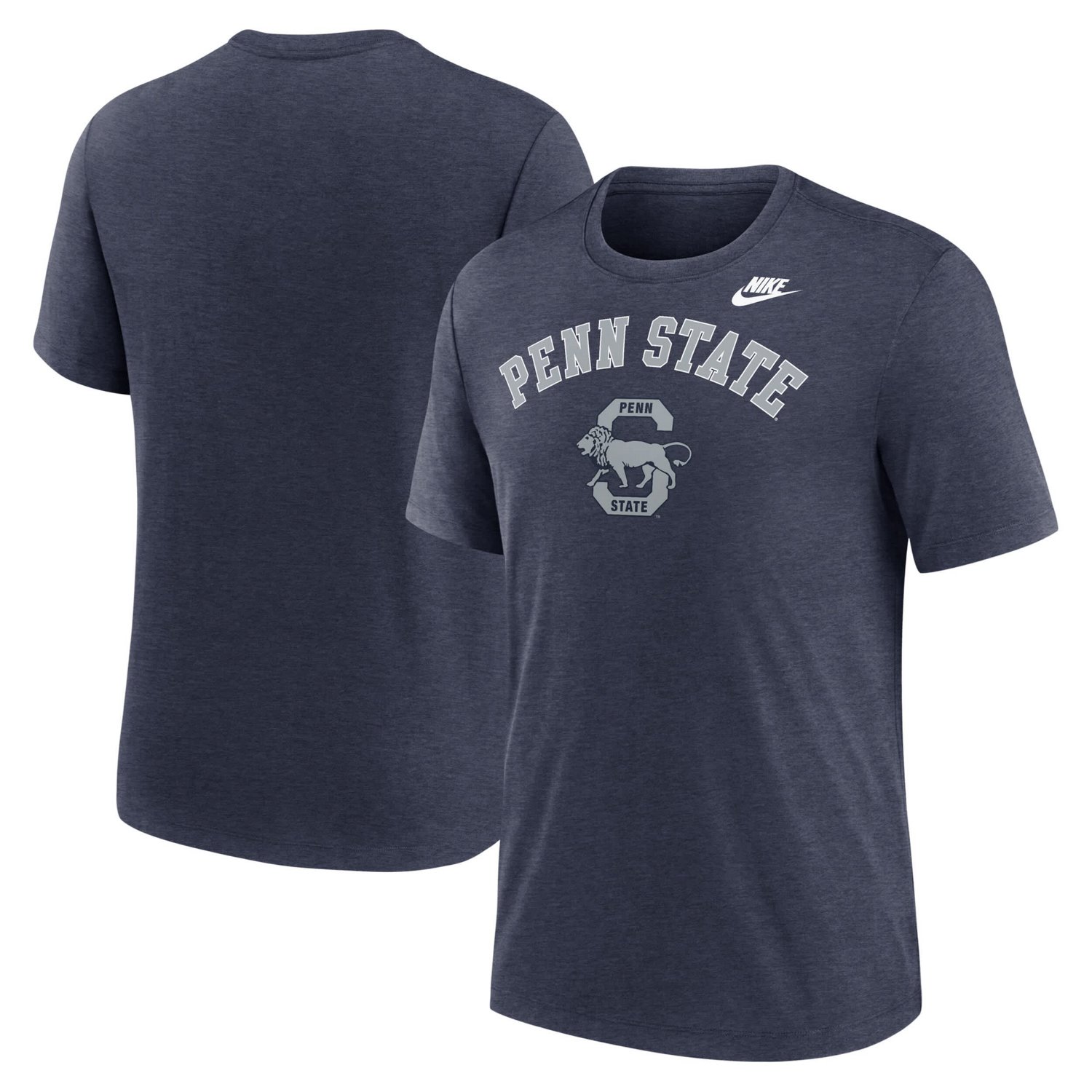 Nike Heather Light Penn State Nittany Lions Legacy Arch Tri