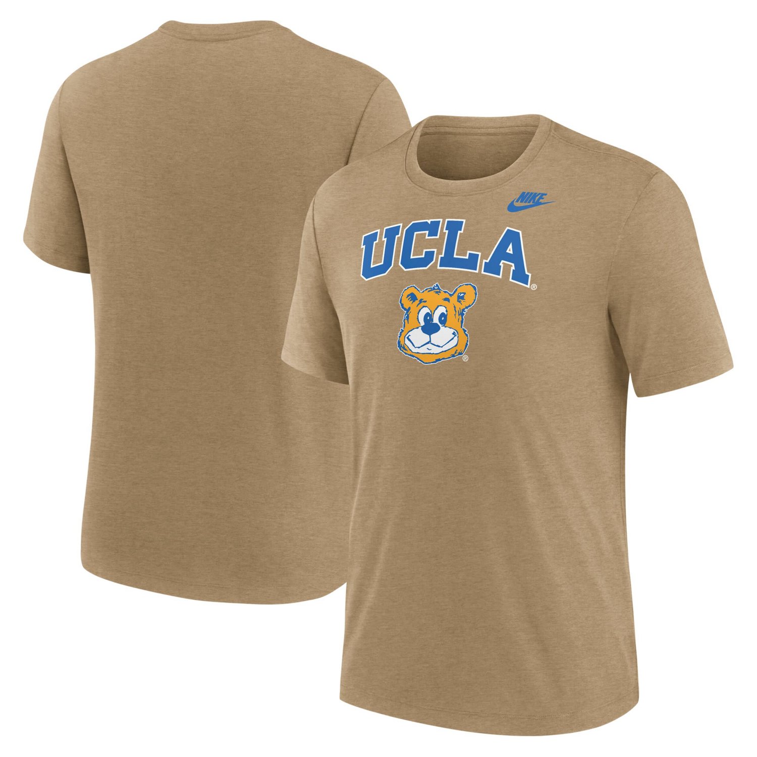 Nike Heather Light UCLA Bruins Legacy Arch Tri-Blend T-Shirt