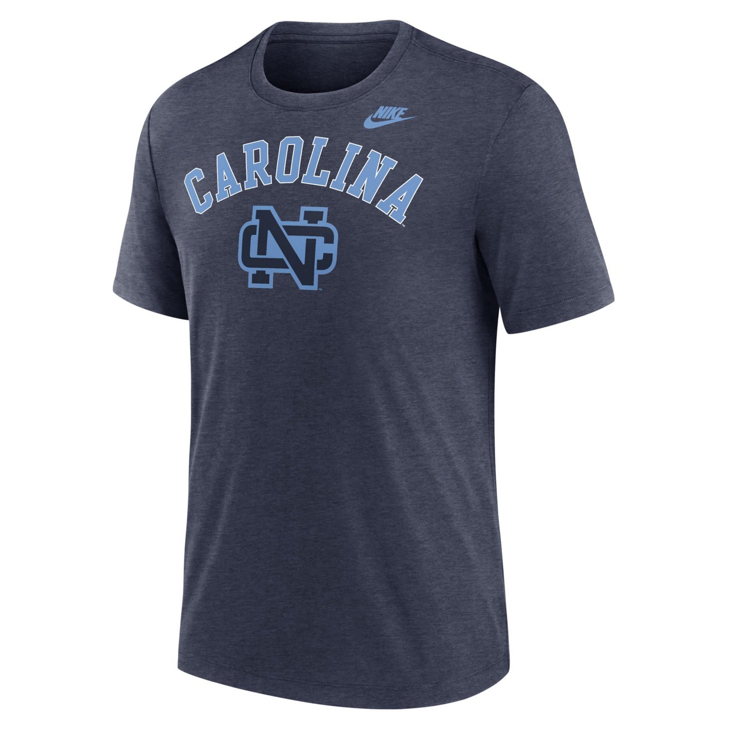 Nike Heather North Carolina Tar Heels Legacy Arch Tri-Blend T-Shirt - view number 2
