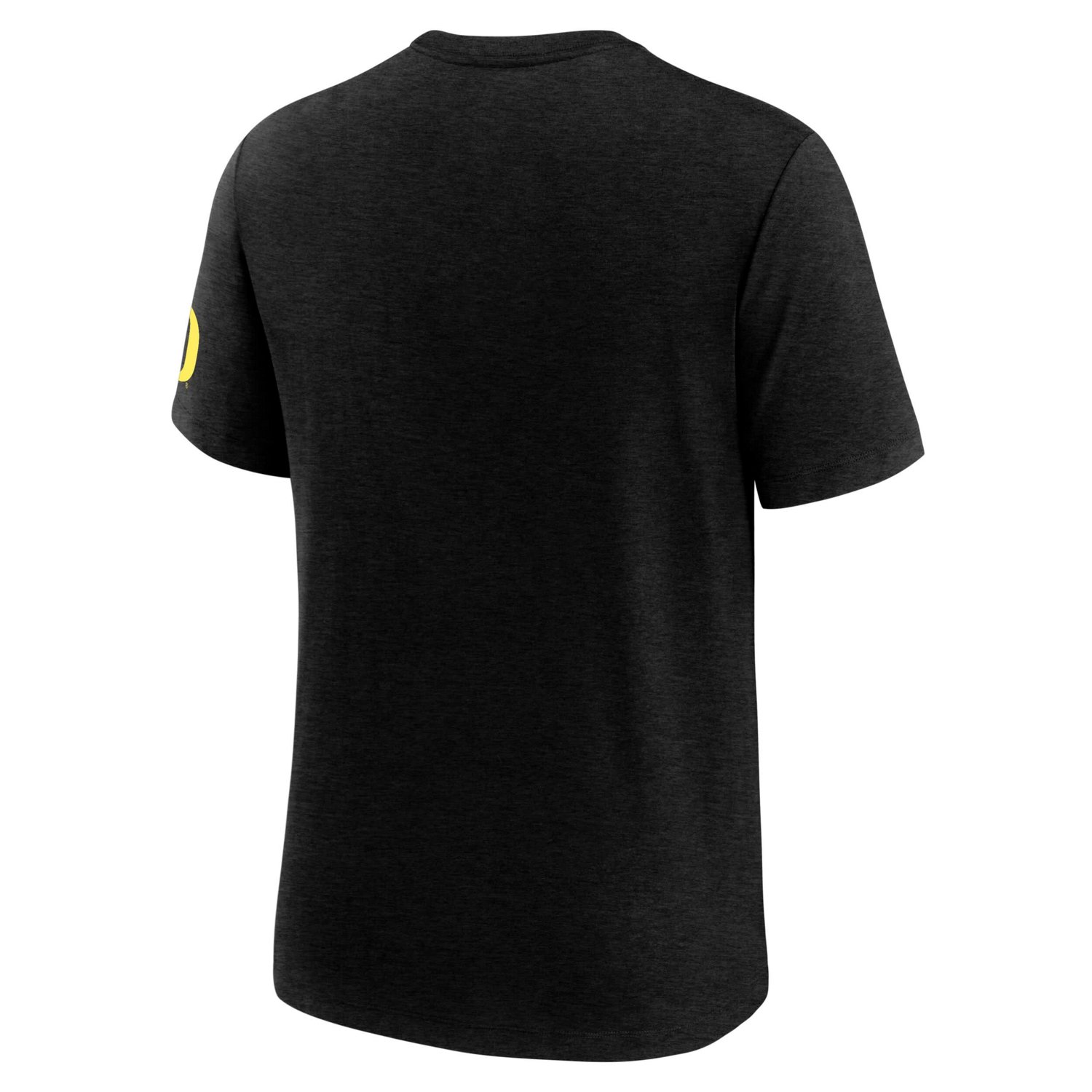 Nike Heather Oregon Ducks Campus Collegiate Block Tri-Blend T-Shirt - view number 3