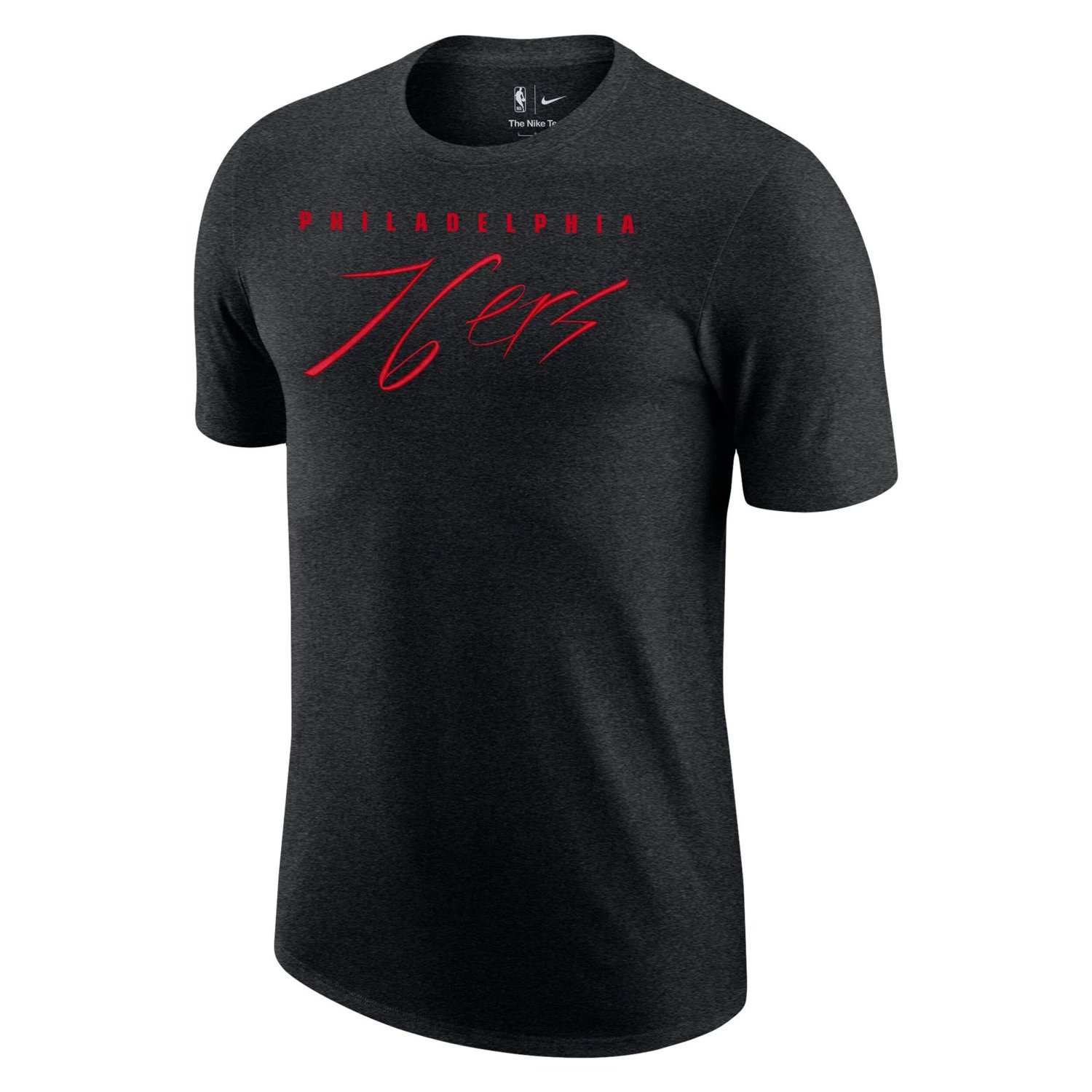 Nike Heather Philadelphia 76ers Courtside Versus Flight Max90 T-Shirt                                                            - view number 2