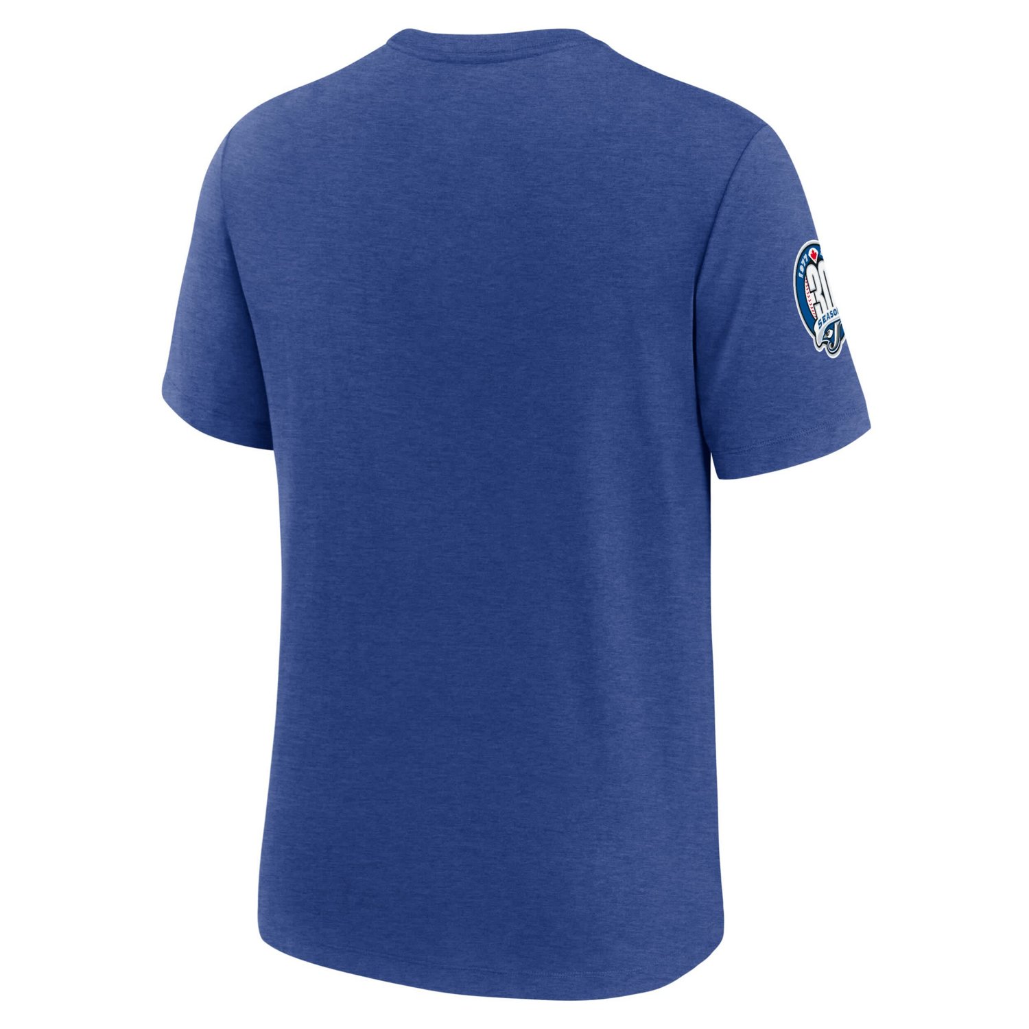 Nike Heather Toronto Blue Jays Cooperstown Collection Eras Tri-Blend T-Shirt - view number 3