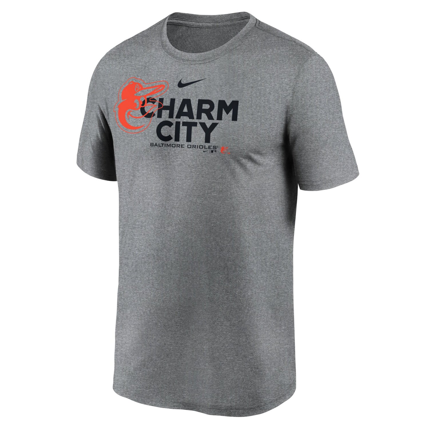 Nike Heathered Charcoal Baltimore Orioles Local Rep Legend Performance T-Shirt - view number 2