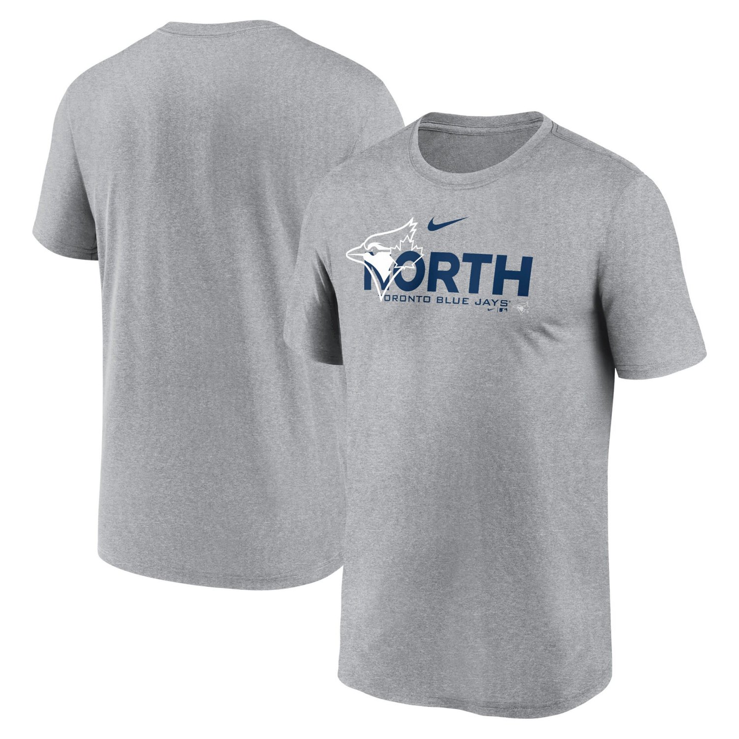 Nike Heathered Charcoal Toronto Jays Local Rep Legend Performance T-Shirt