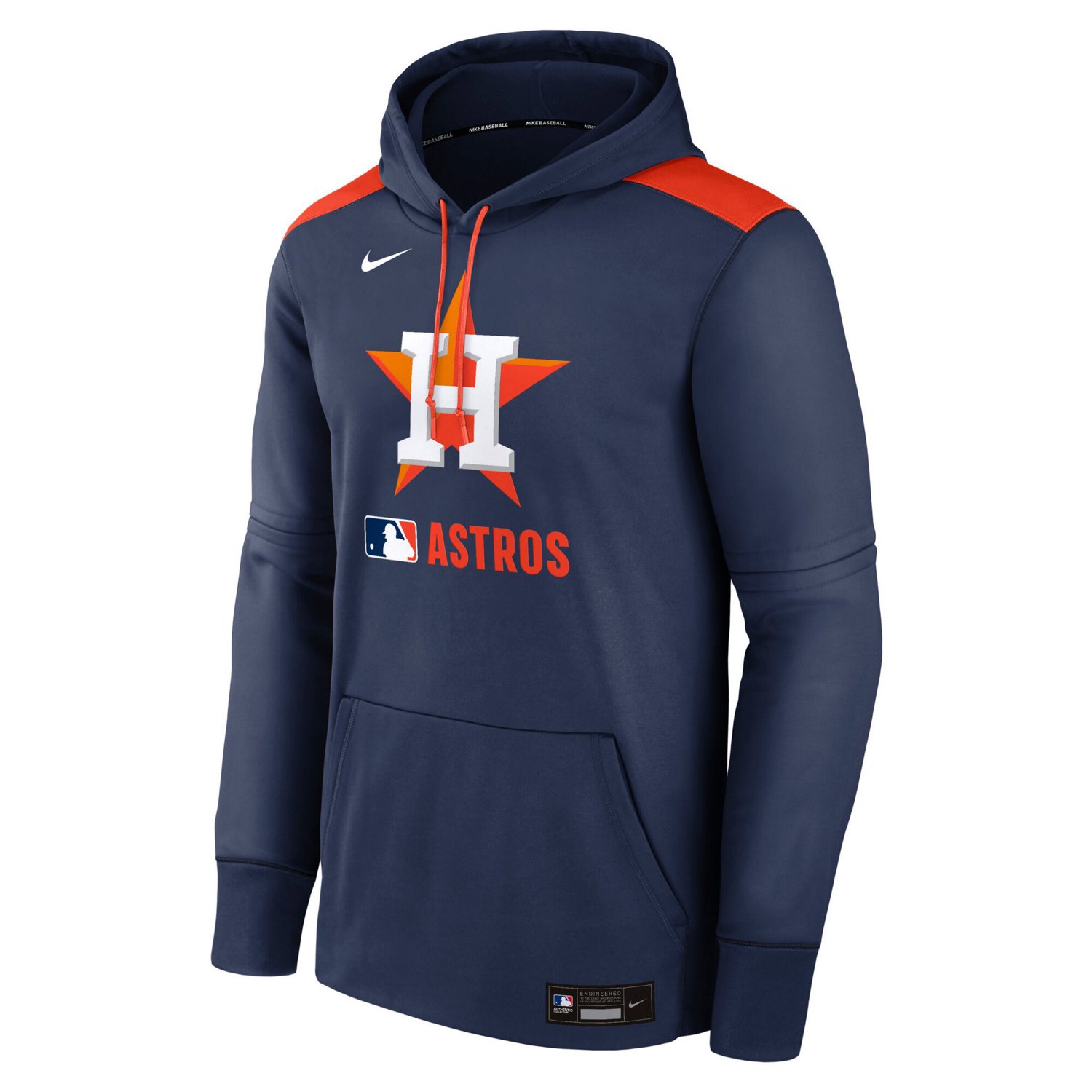Nike Houston Astros Authentic Collection Performance Pullover Hoodie - view number 2