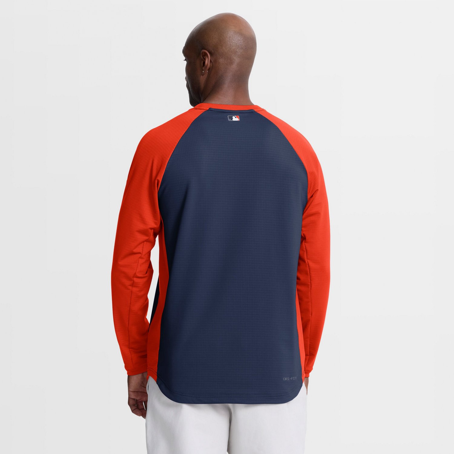 Nike Houston Astros Authentic Collection Raglan Dri-FIT Sweatshirt - view number 2