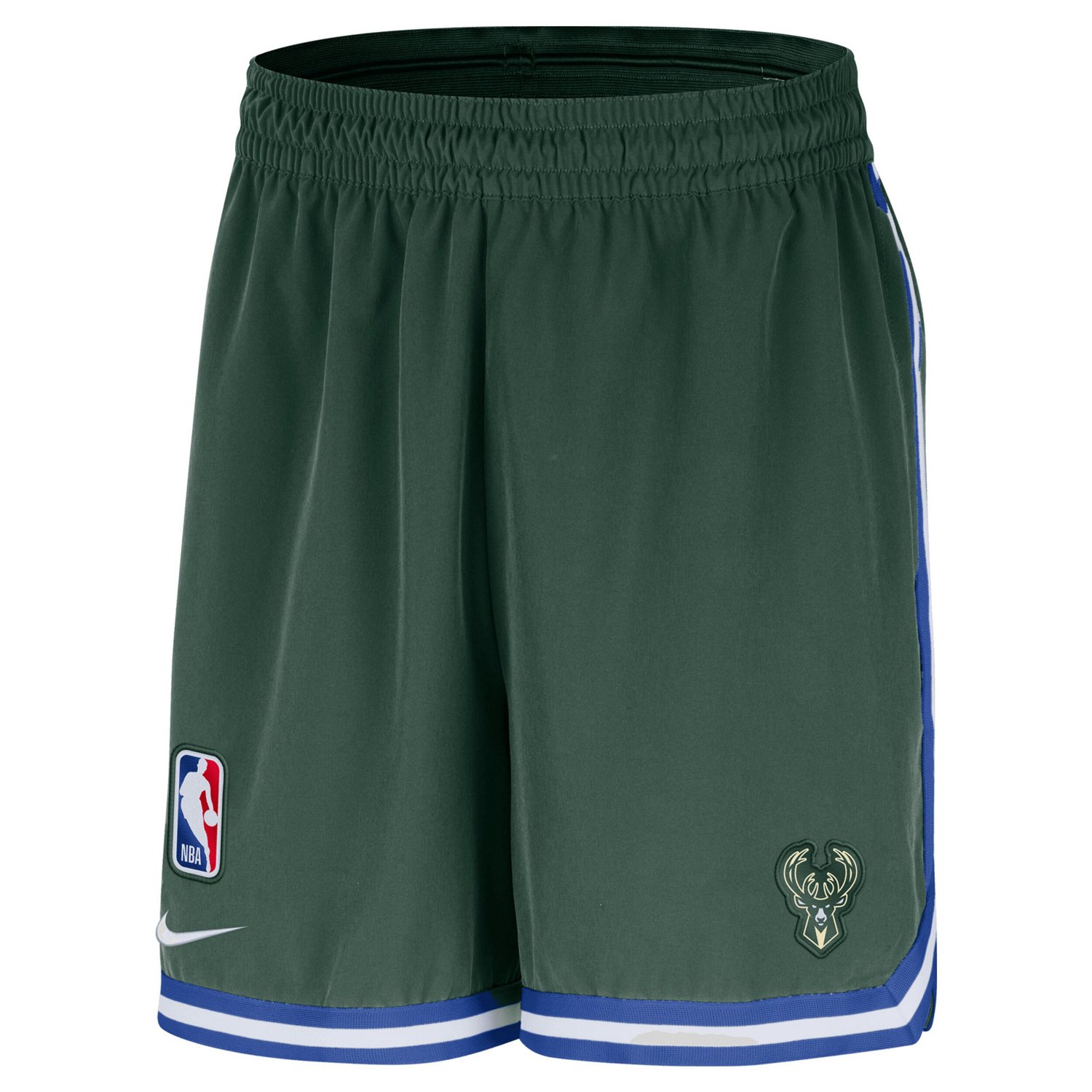 Nike Hunter Milwaukee Bucks Authentic Pre-Game Woven Performance Shorts - view number 2