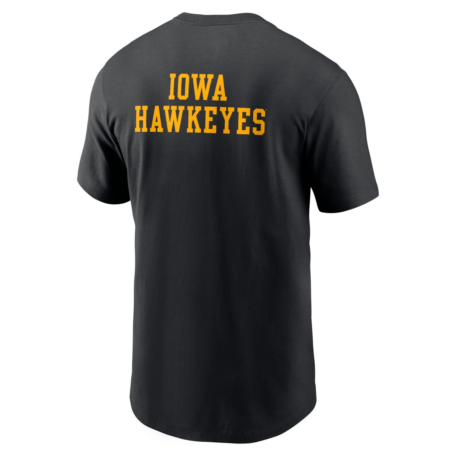 Nike Iowa Hawkeyes 2-Hit Stacked T-Shirt - view number 3
