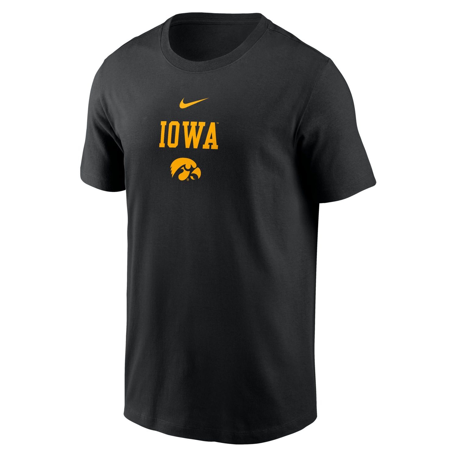Nike Iowa Hawkeyes 2-Hit Stacked T-Shirt - view number 2