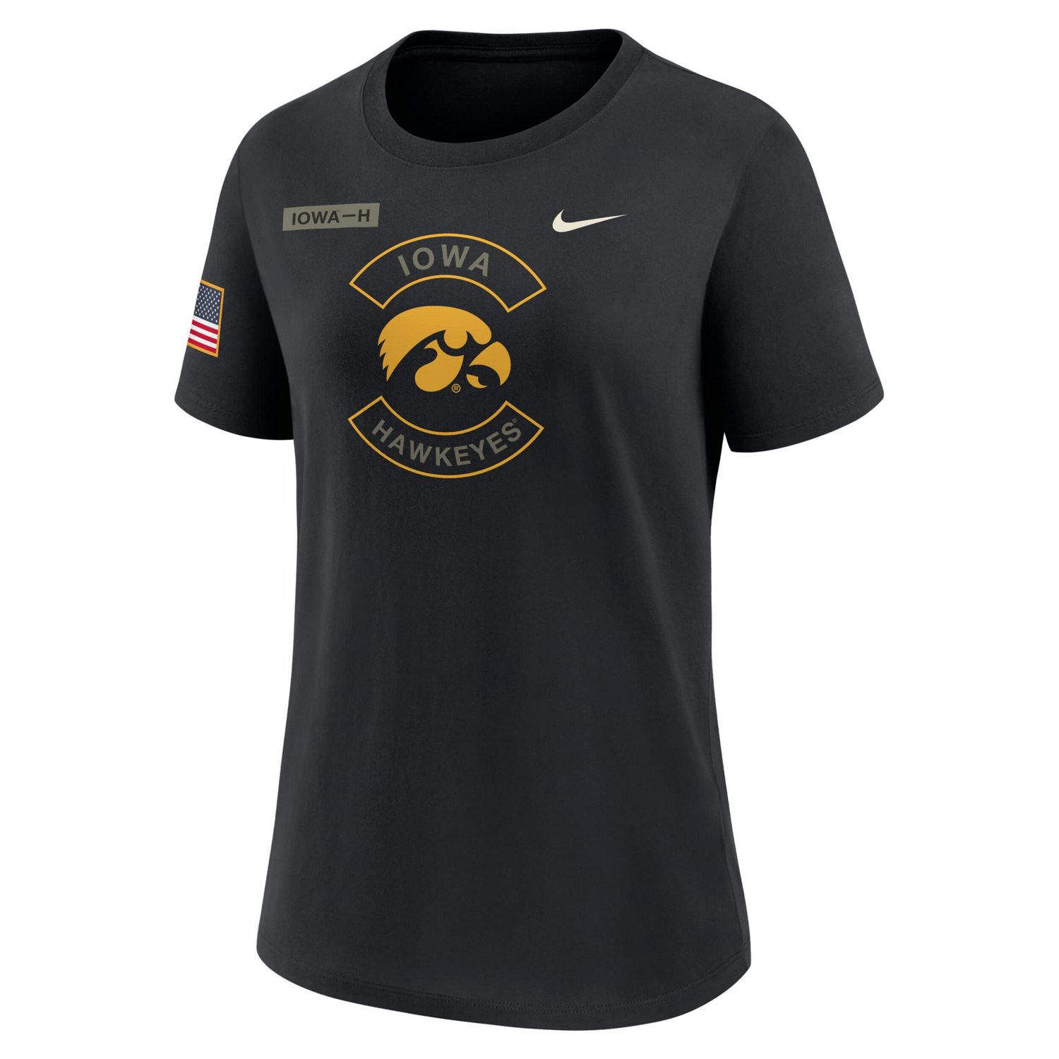 Nike Iowa Hawkeyes 2025 Military Appreciation Dri-FIT T-Shirt - view number 2