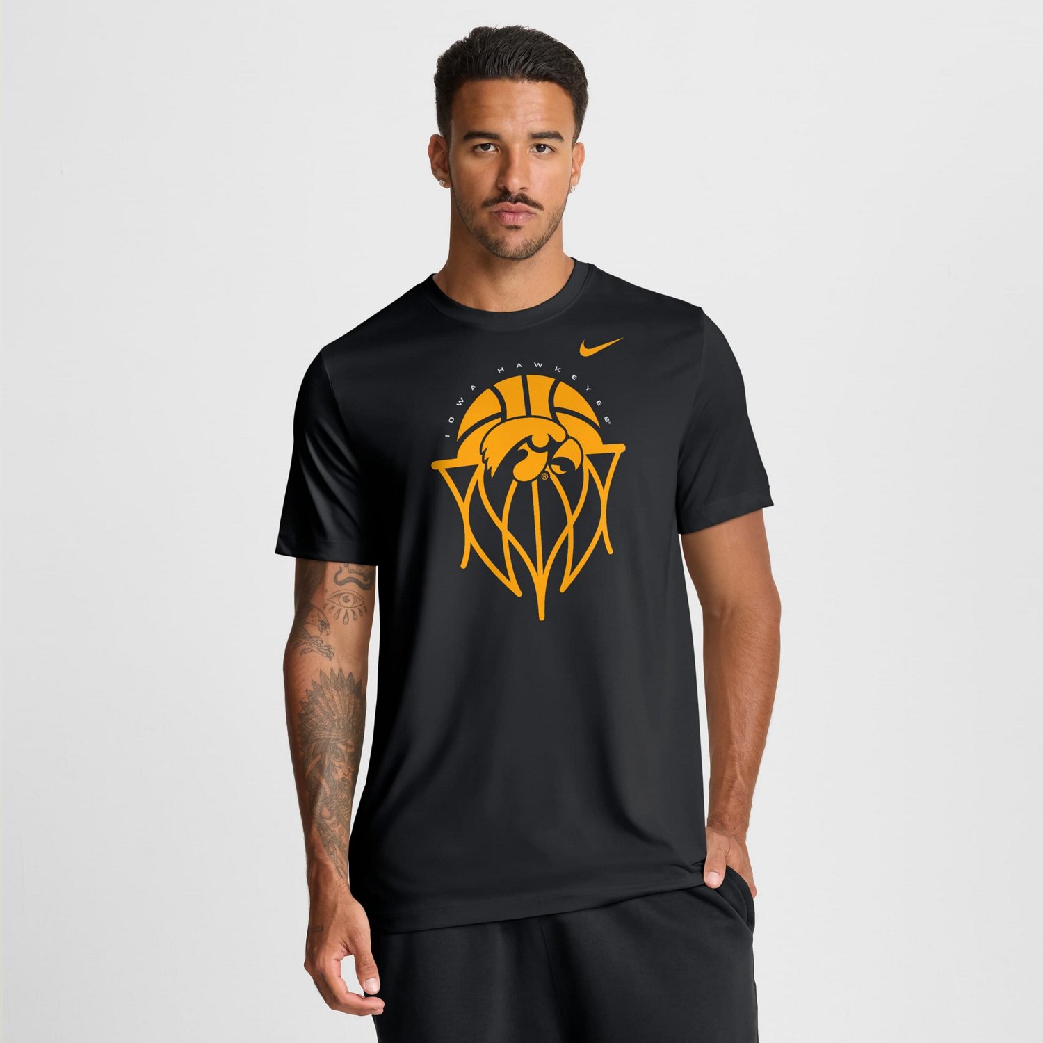 Nike Iowa Hawkeyes Basketball Icon Legend Dri-FIT T-Shirt
