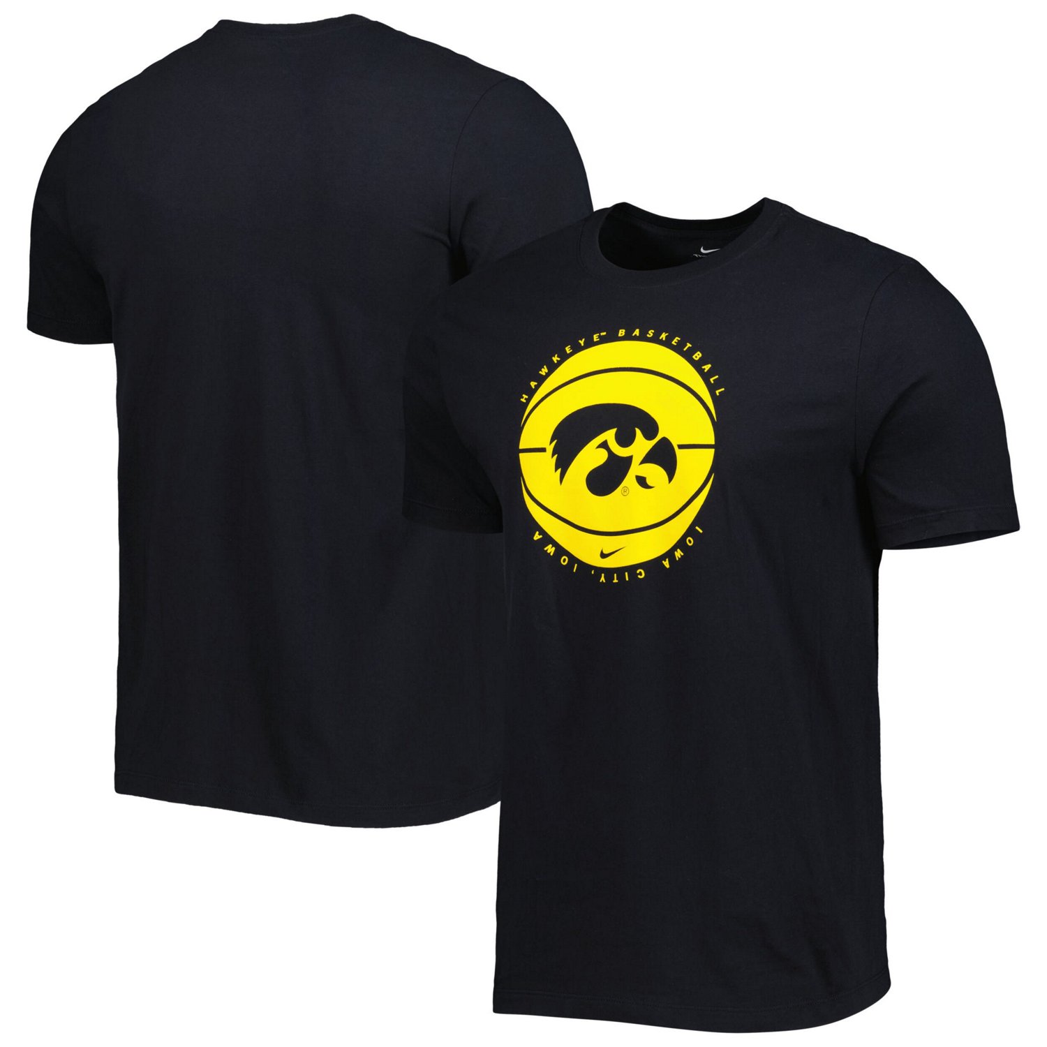 Nike Iowa Hawkeyes Basketball Logo T-Shirt