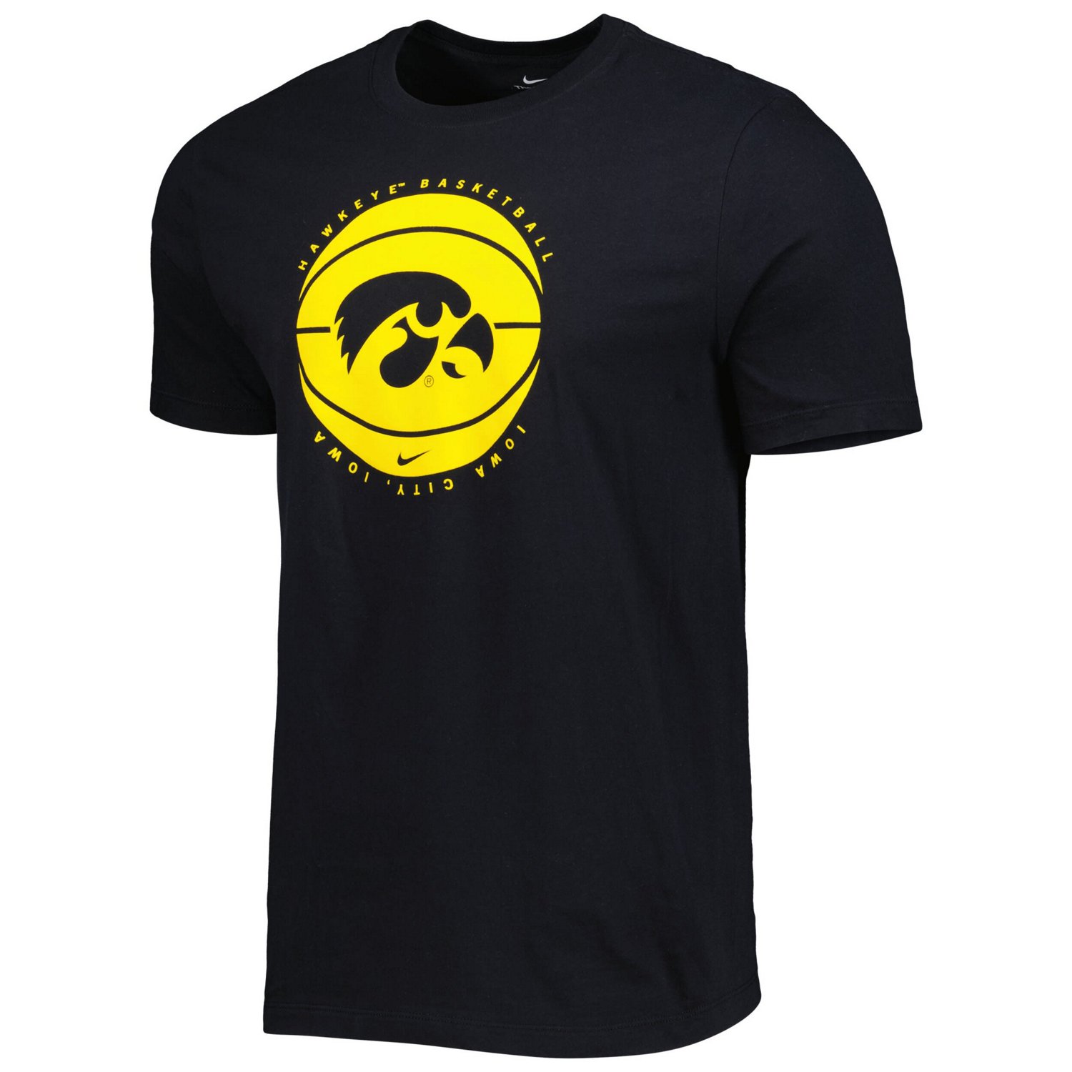 Nike Iowa Hawkeyes Basketball Logo T-Shirt - view number 2