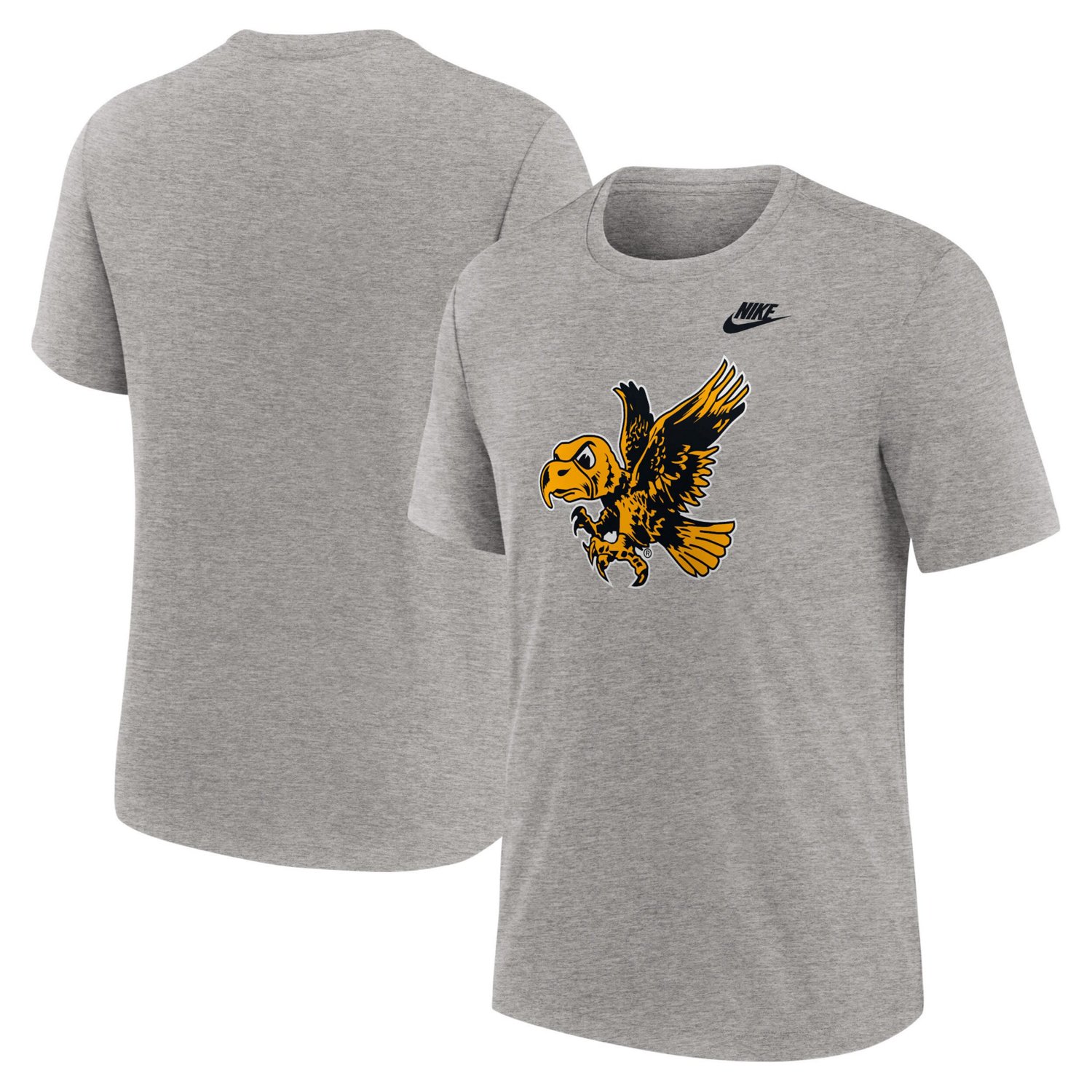 Nike Iowa Hawkeyes Blitz Evergreen Legacy Primary Tri-Blend T-Shirt