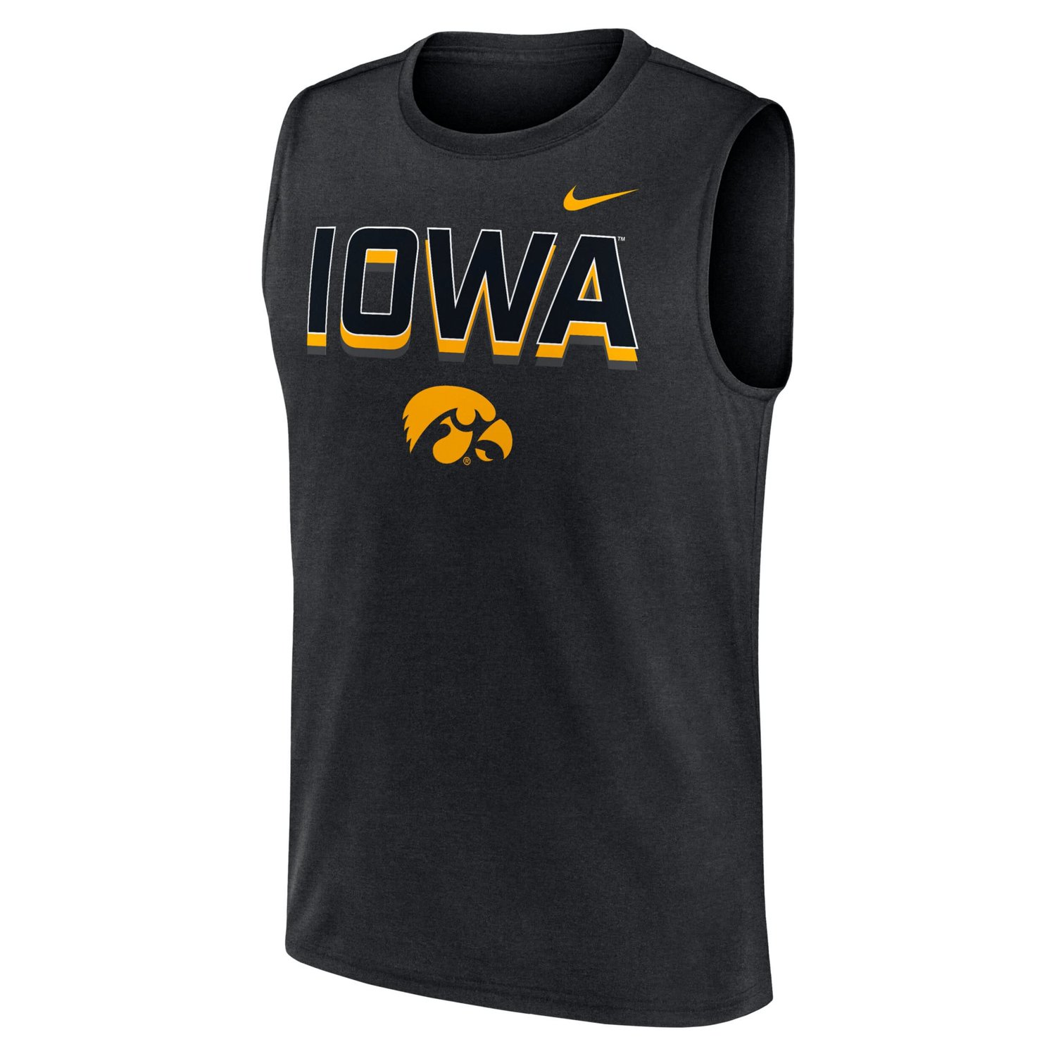 Nike Iowa Hawkeyes Primetime Tricode Legend Performance Tank Top - view number 2