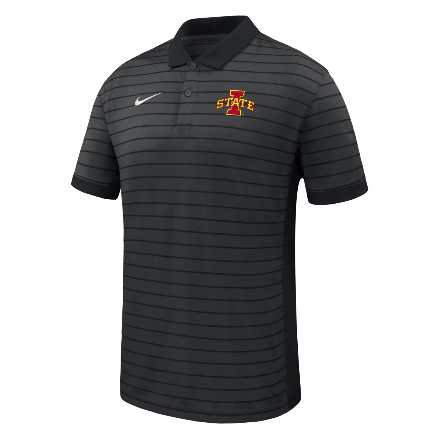 Nike Iowa State Cyclones 2025 Early Season Coaches Sideline Victory Stripe Performance Polo - view number 2