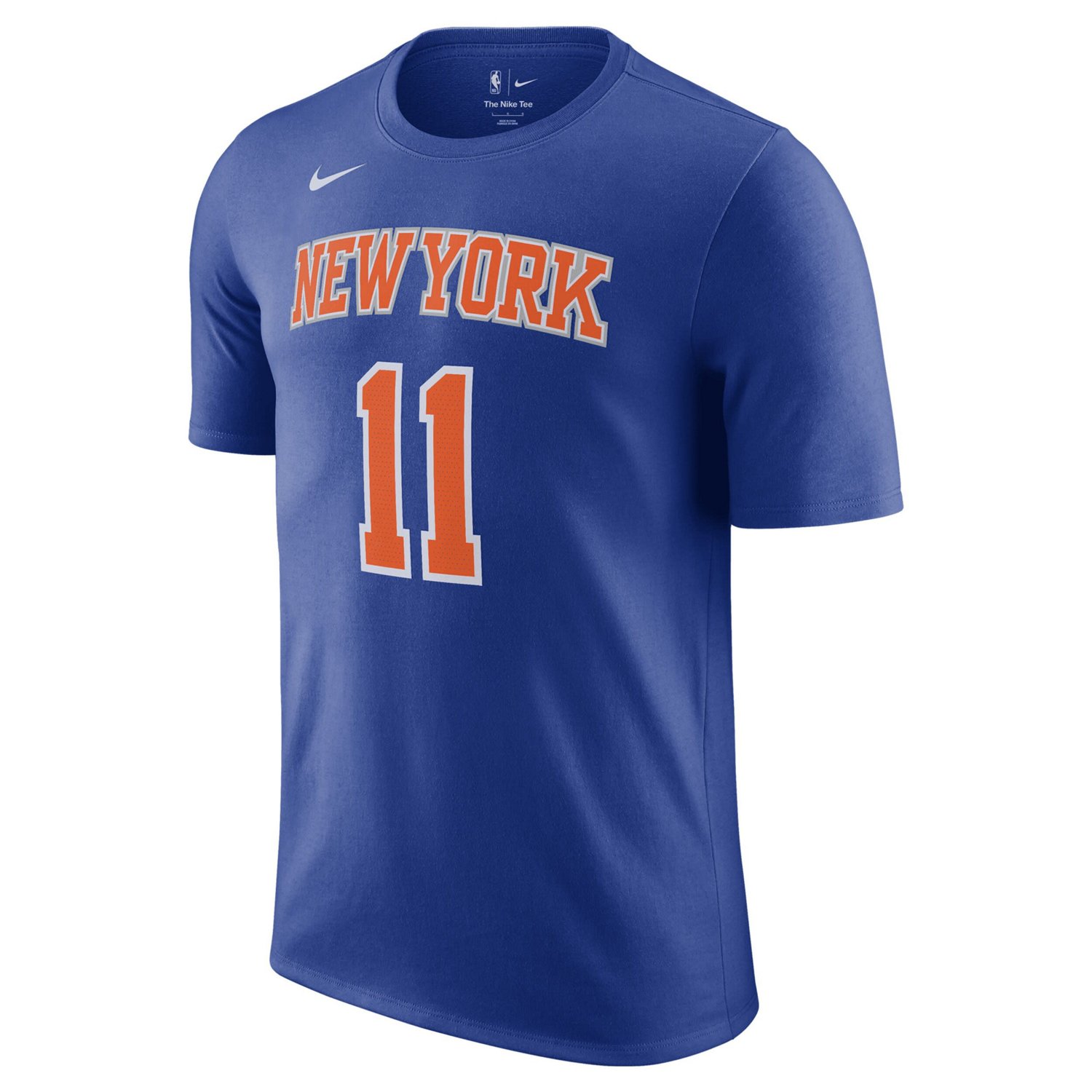 Nike Jalen Brunson New York Knicks Icon Edition Name Number T-Shirt