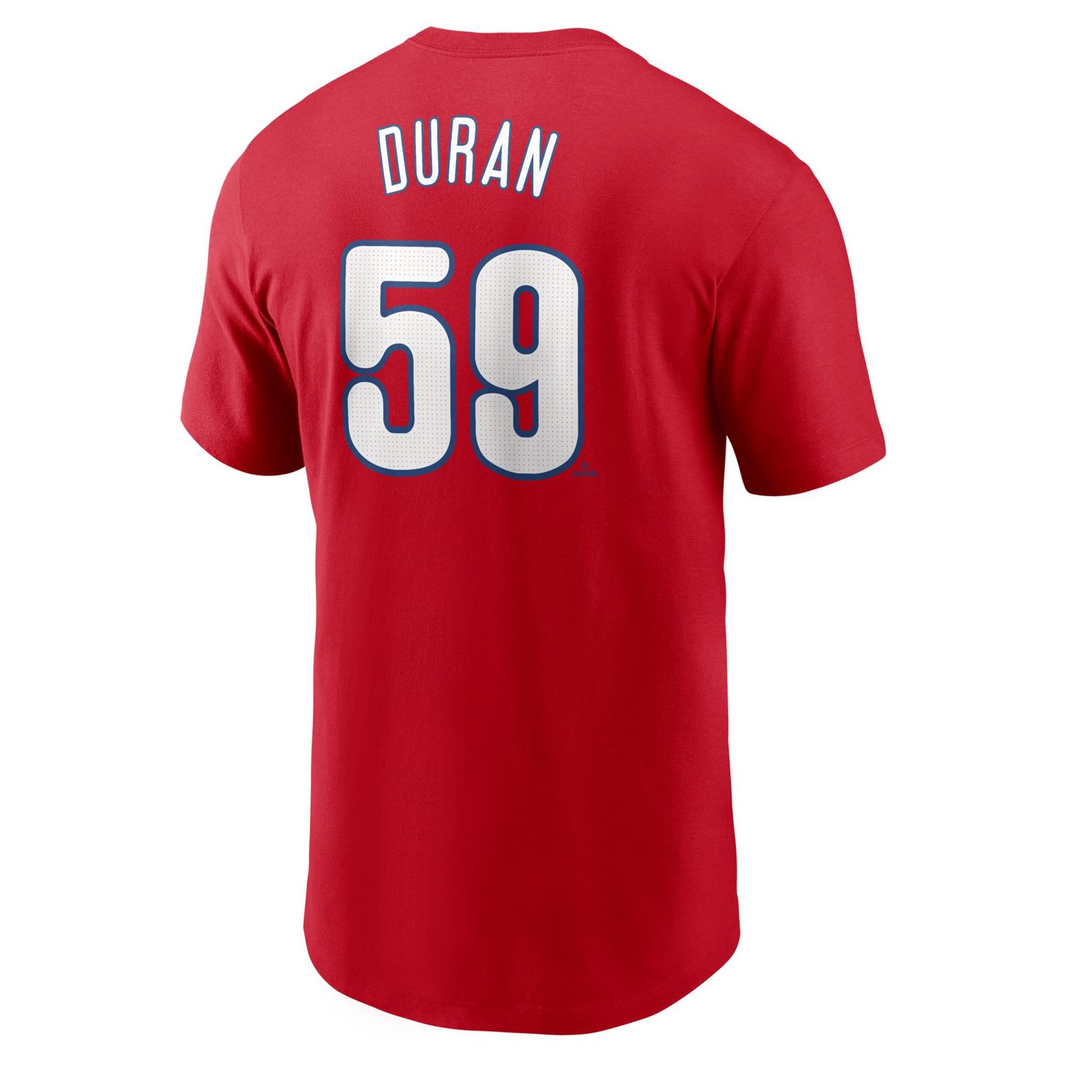 Nike Jhoan Duran Philadelphia Phillies Fuse Name  Number T-Shirt - view number 3
