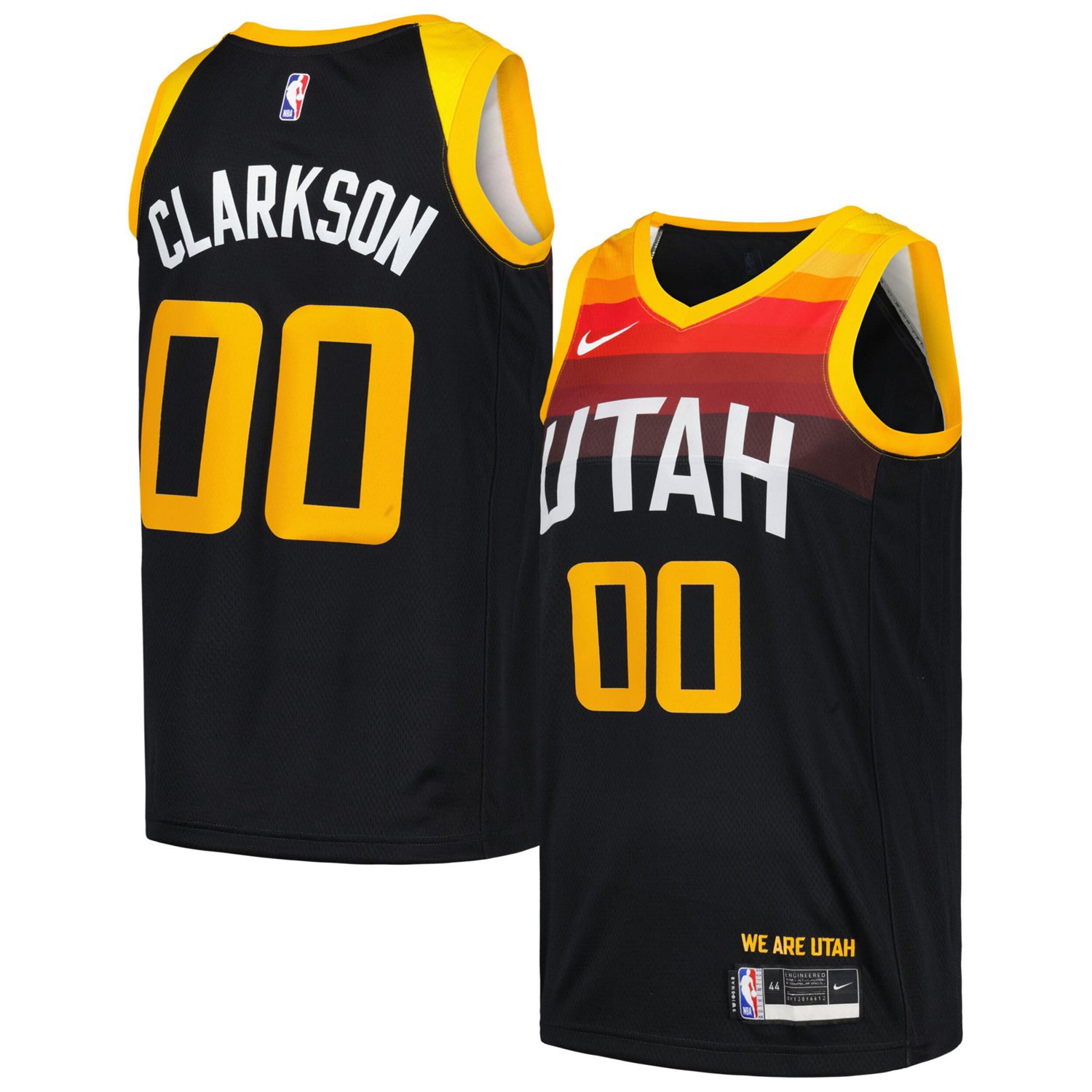 Nike Jordan Clarkson Utah Jazz Swingman Player Jersey - City Edition                                                             - view number 1
