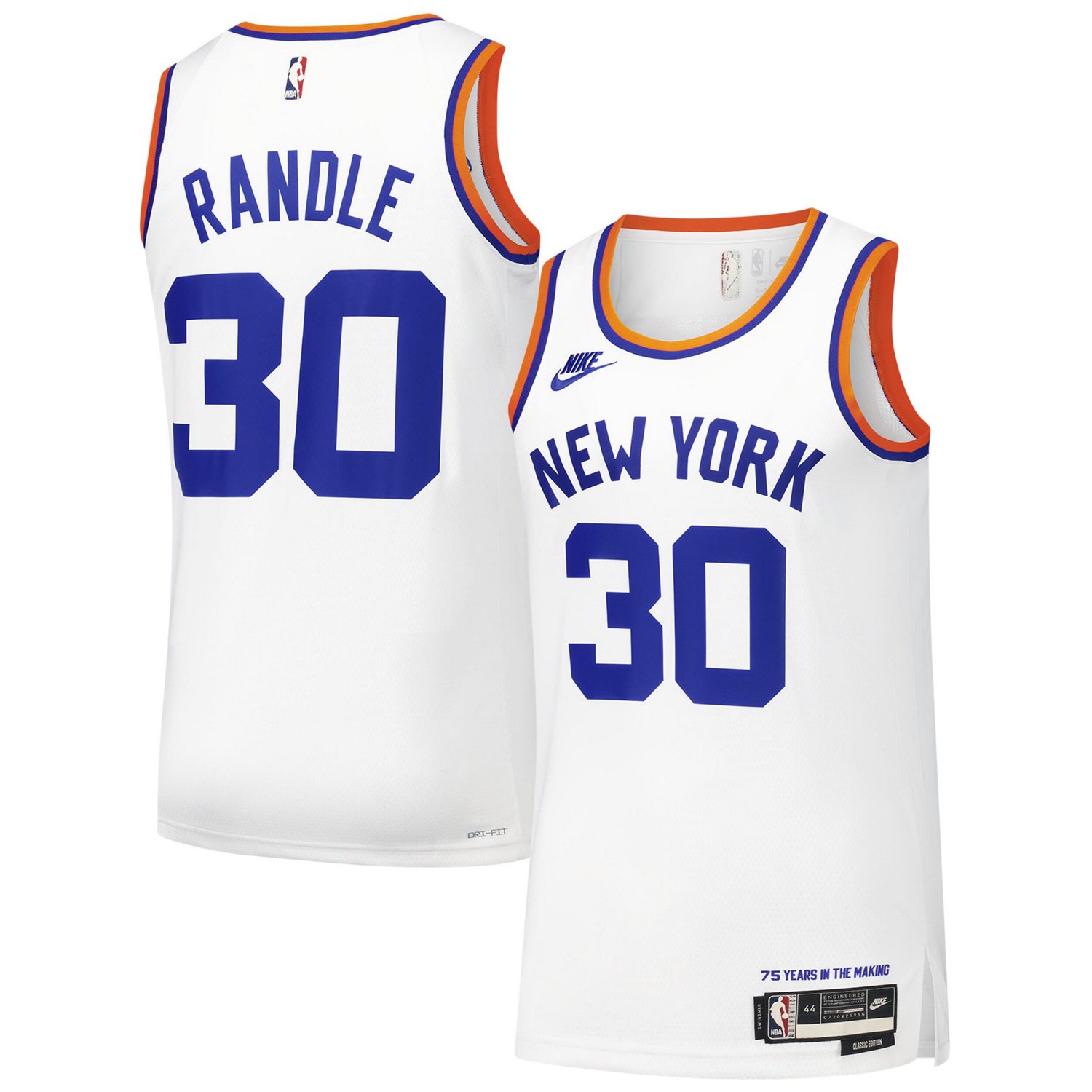 Nike Julius Randle New York Knicks Swingman Player Jersey - Classic Edition                                                      - view number 1