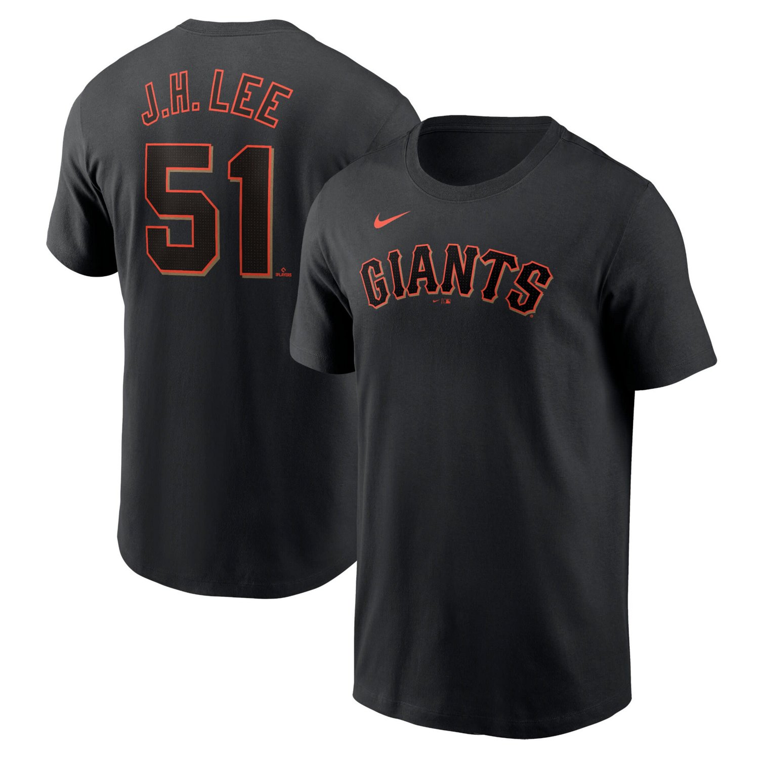 Nike Jung Hoo Lee San Francisco Giants Fuse Name Number T-Shirt