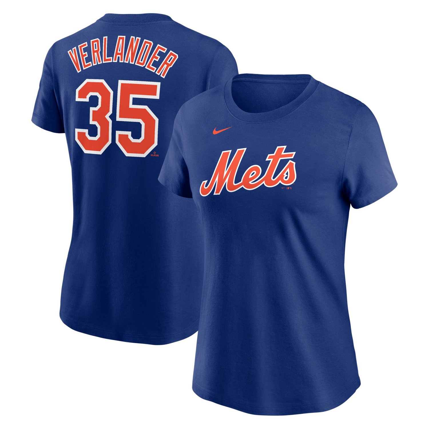 Nike Justin Verlander New York Mets 2023 Name Number T-Shirt