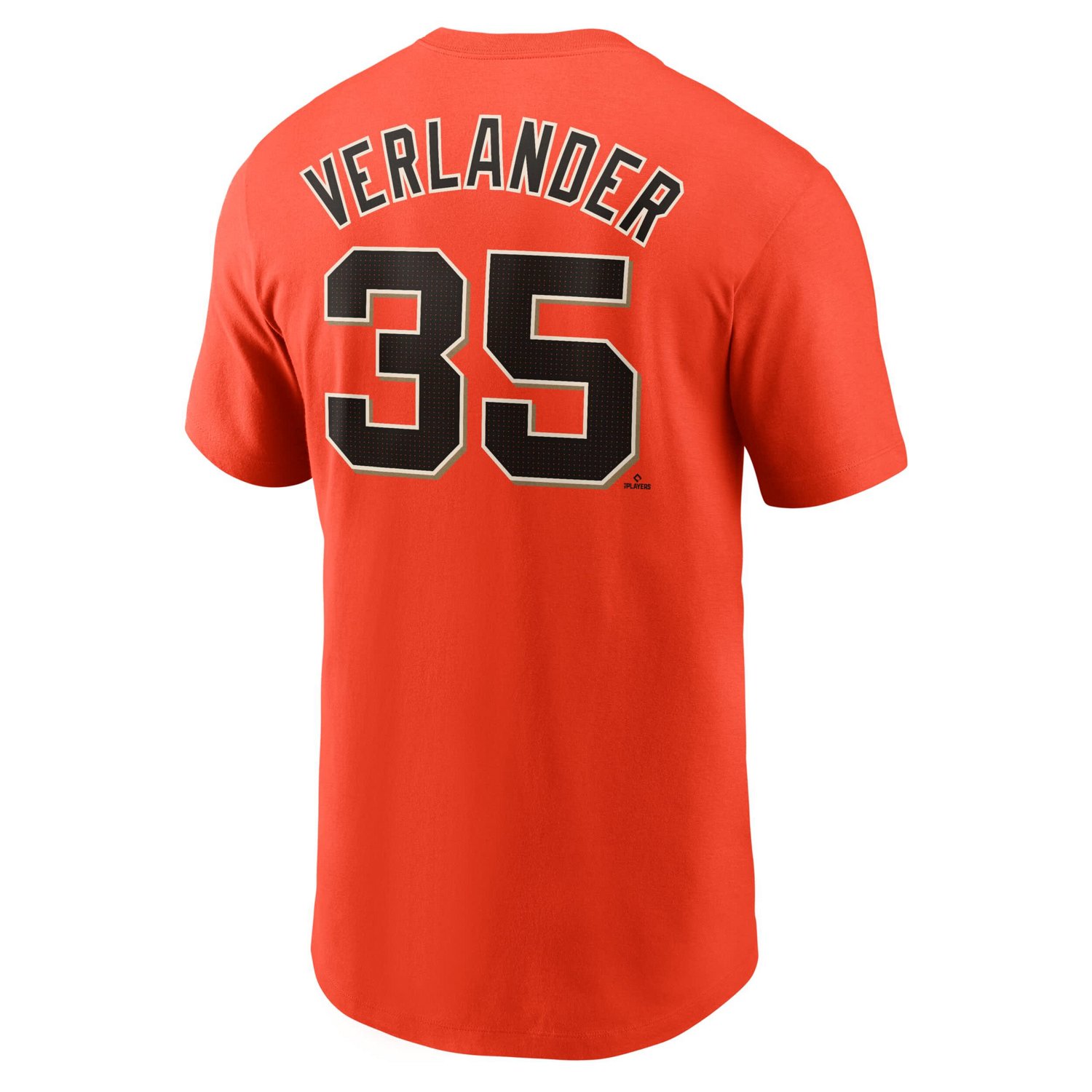 Nike Justin Verlander San Francisco Giants Fuse Name  Number T-Shirt - view number 3