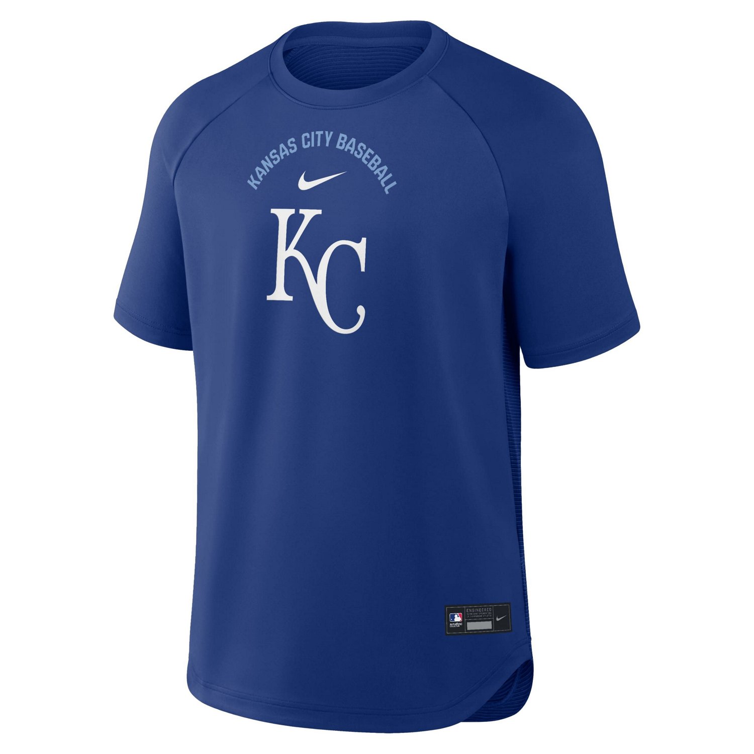 Nike Kansas City s Authentic Collection Batting Practice Pre-Game Raglan Dri-FIT Top - view number 4