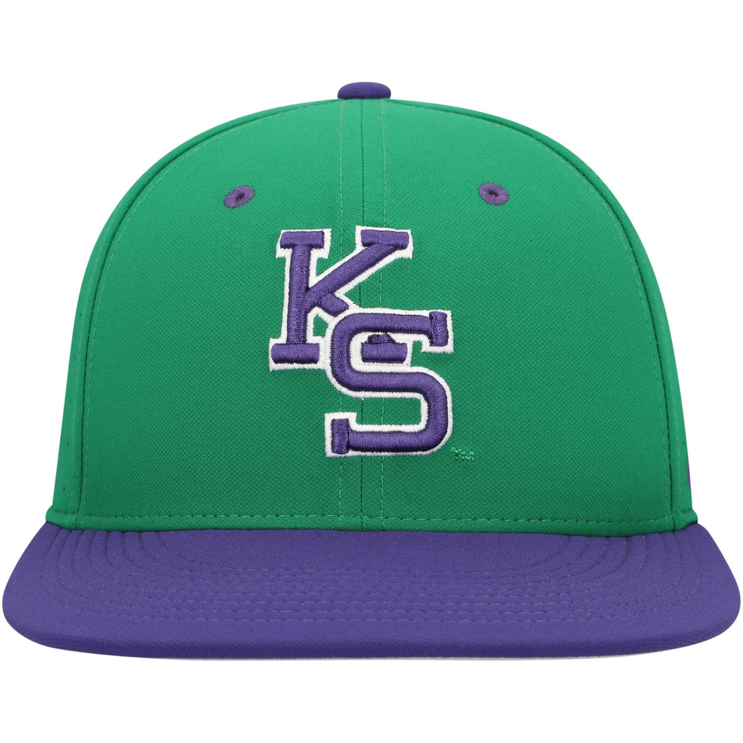 Nike Kansas State Wildcats Aero True Baseball Performance Fitted Hat - view number 2