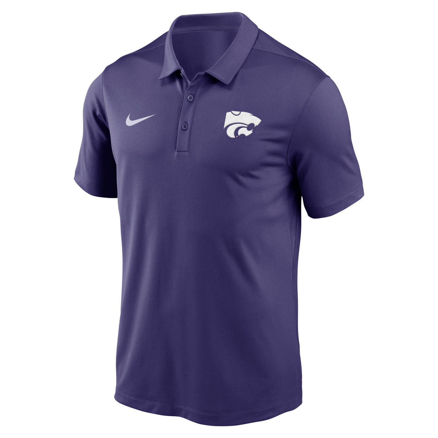 Nike Kansas State Wildcats Victory Solid Performance Polo - view number 2