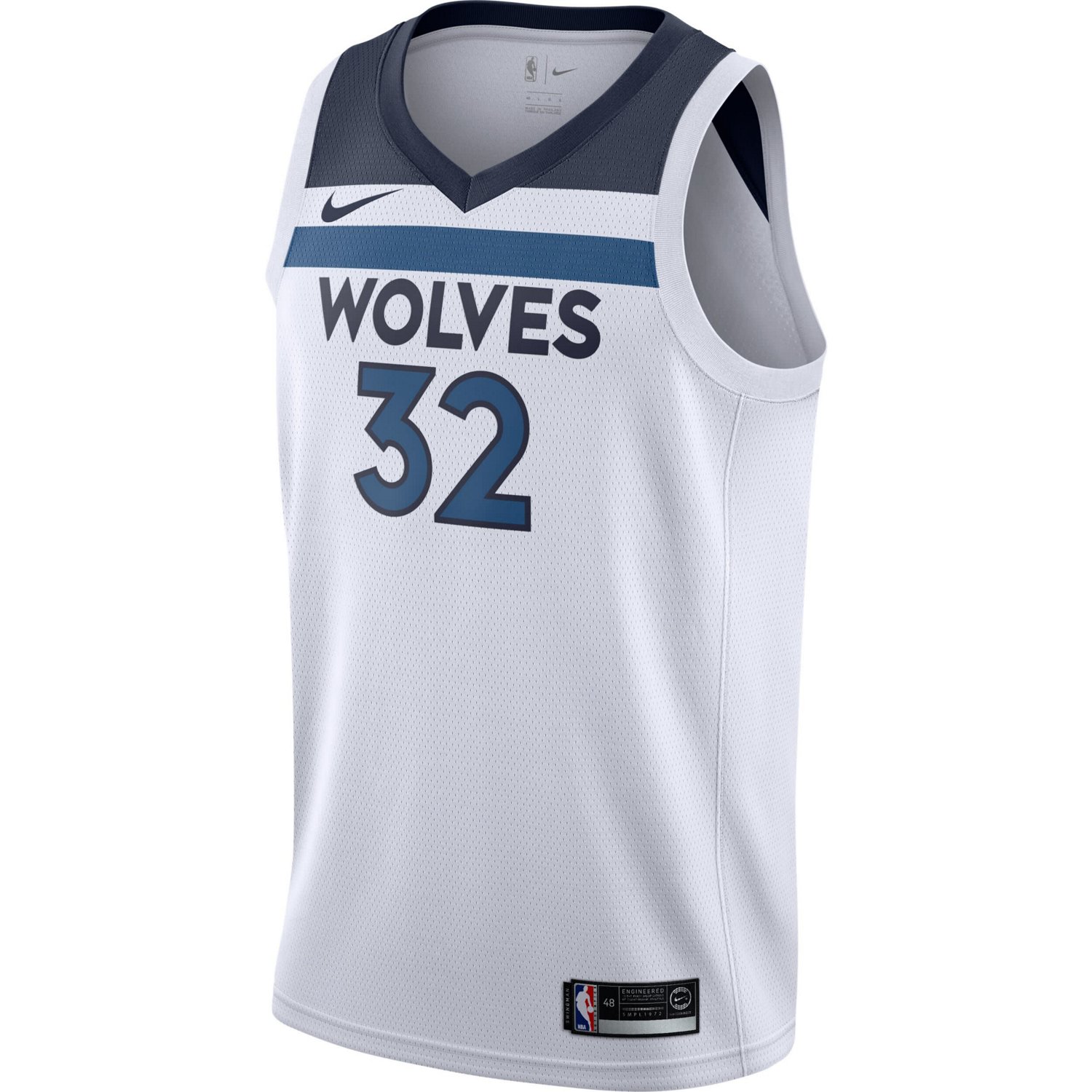 Nike Karl-Anthony Towns Minnesota Timberwolves Swingman Jersey - Association Edition - view number 2