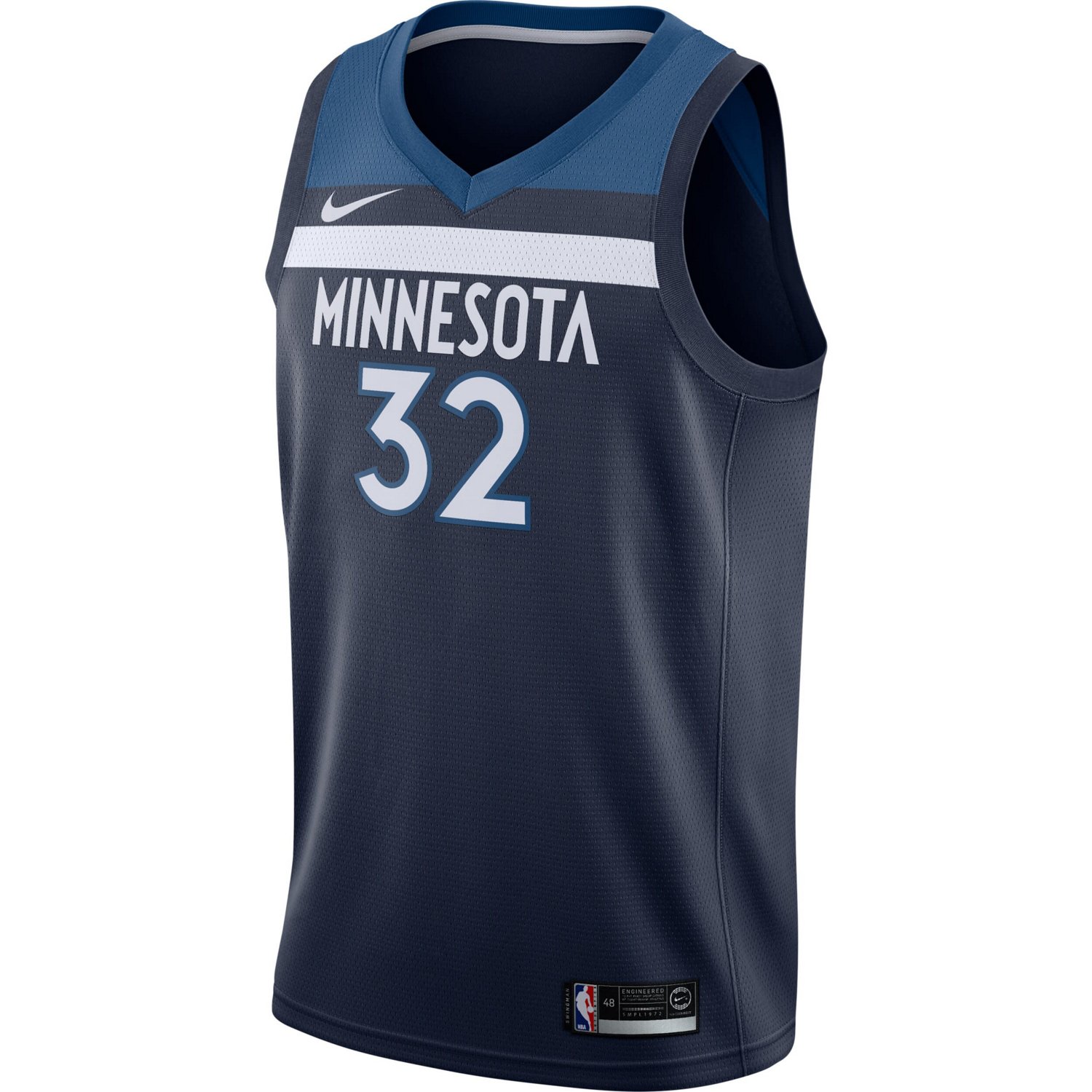 Nike Karl-Anthony Towns Minnesota Timberwolves Swingman Jersey - Icon Edition                                                    - view number 2