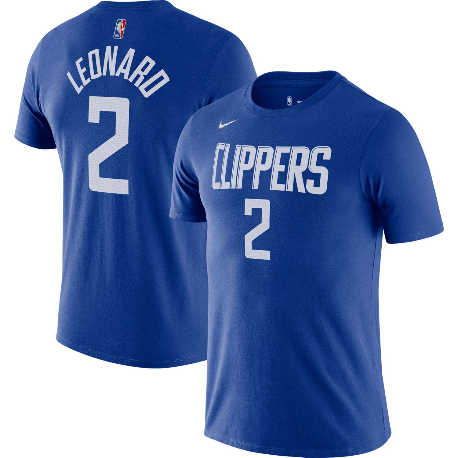 Nike Kawhi Leonard LA Clippers Diamond Icon Name  Number T-Shirt                                                                 - view number 1 selected