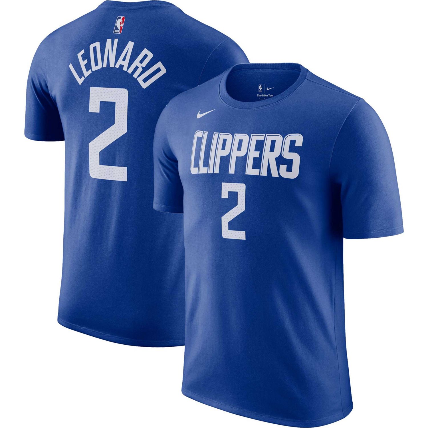 Nike Kawhi Leonard LA Clippers Icon 2022/23 Name  Number T-Shirt - view number 1