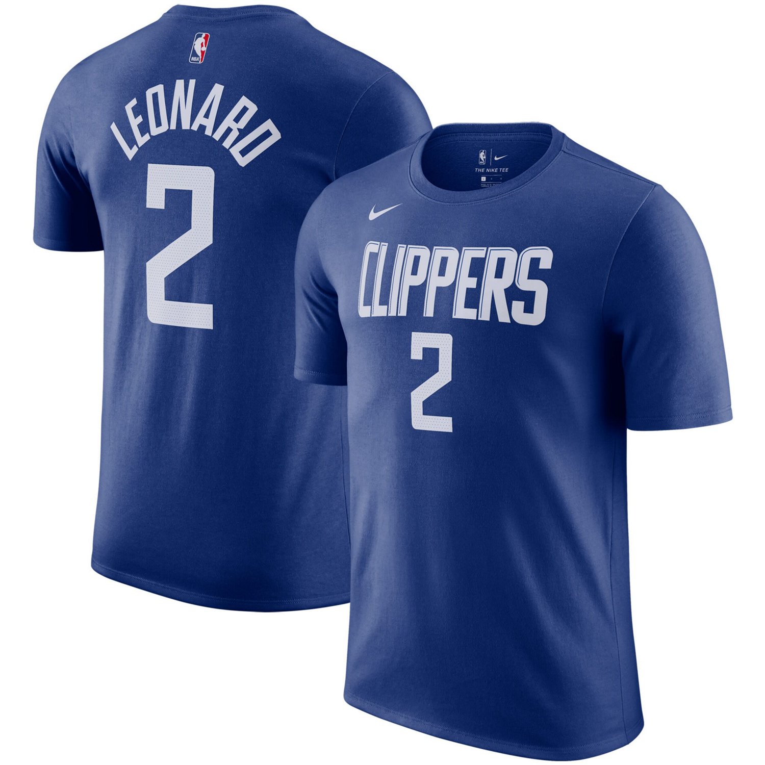 Nike Kawhi Leonard LA Clippers Name  Number T-Shirt                                                                              - view number 1
