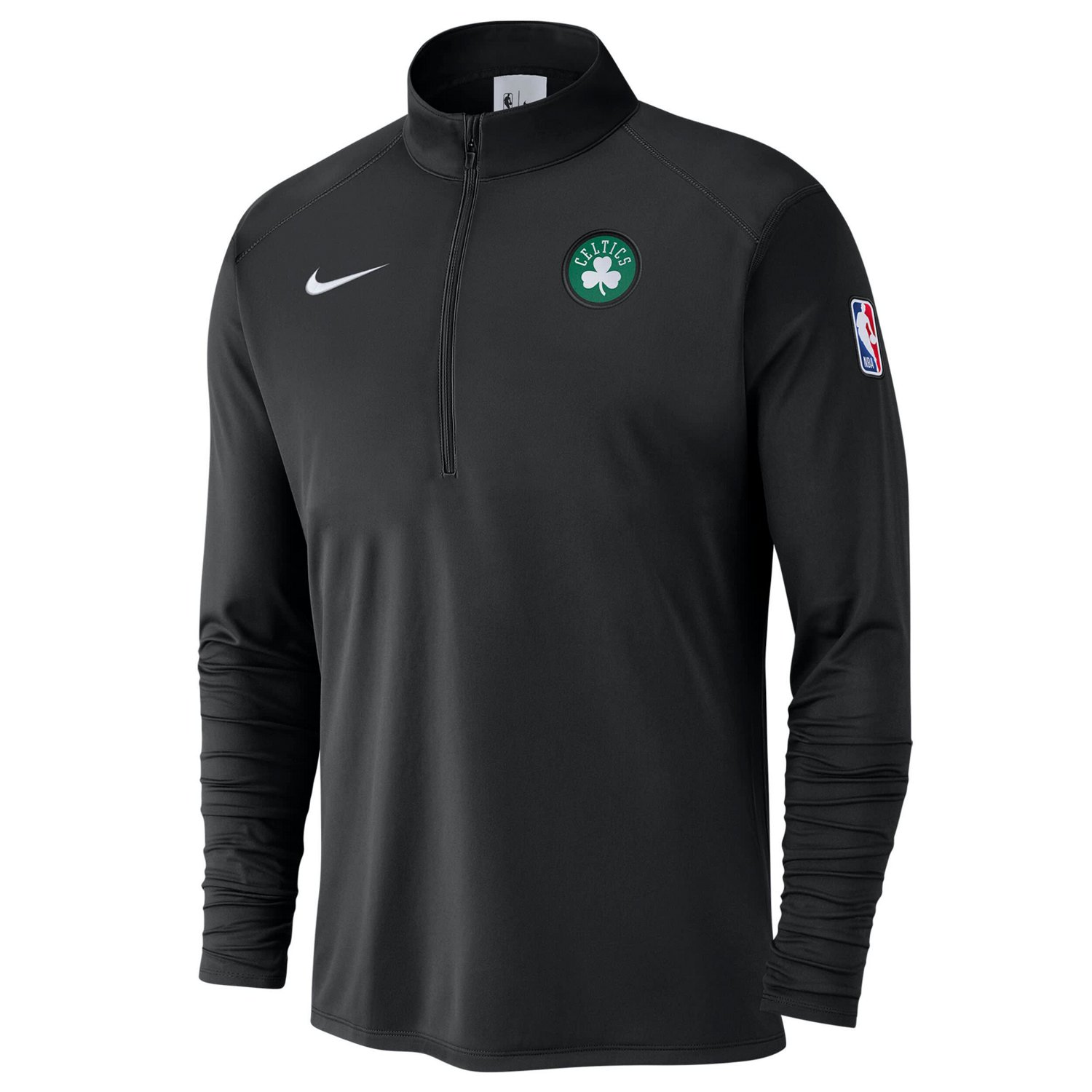 Nike Kelly Boston Celtics 2024 25 Courtside Performance Half-Zip Top