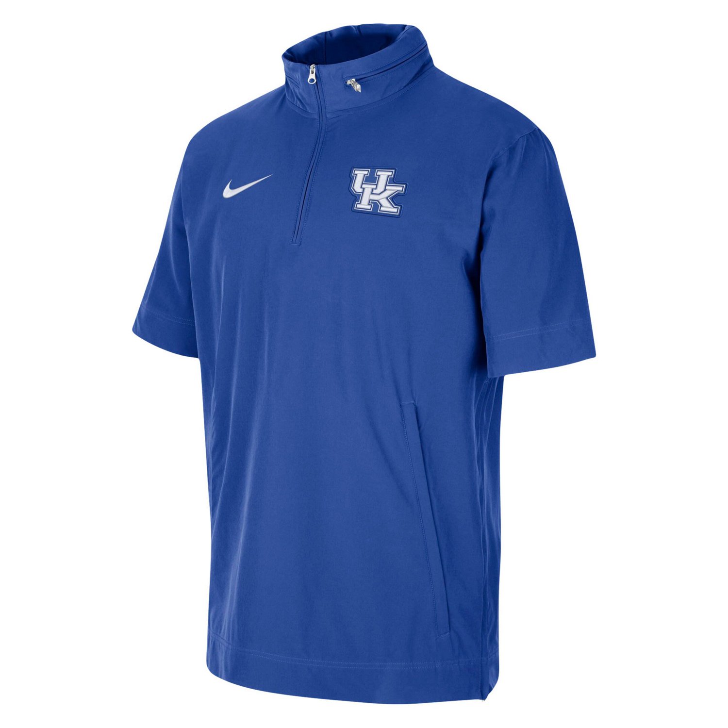 Nike Kentucky Wildcats Coaches Quarter-Zip Short Sleeve Jacket                                                                   - view number 2