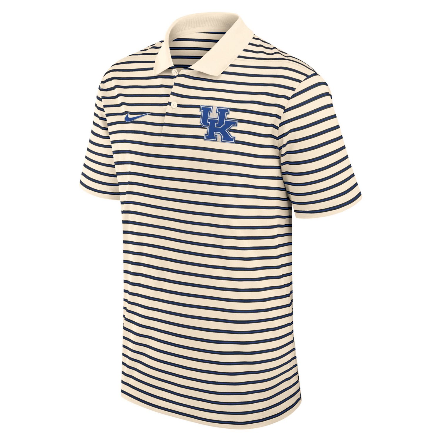Nike Kentucky Wildcats Solid Foundation Striped Performance Polo - view number 2