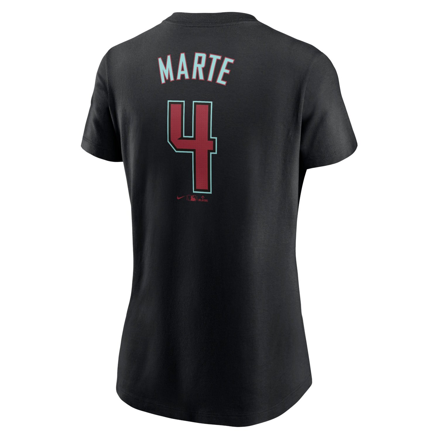 Nike Ketel Marte Arizona Diamondbacks 2024 Fuse Name  Number T-Shirt                                                             - view number 3