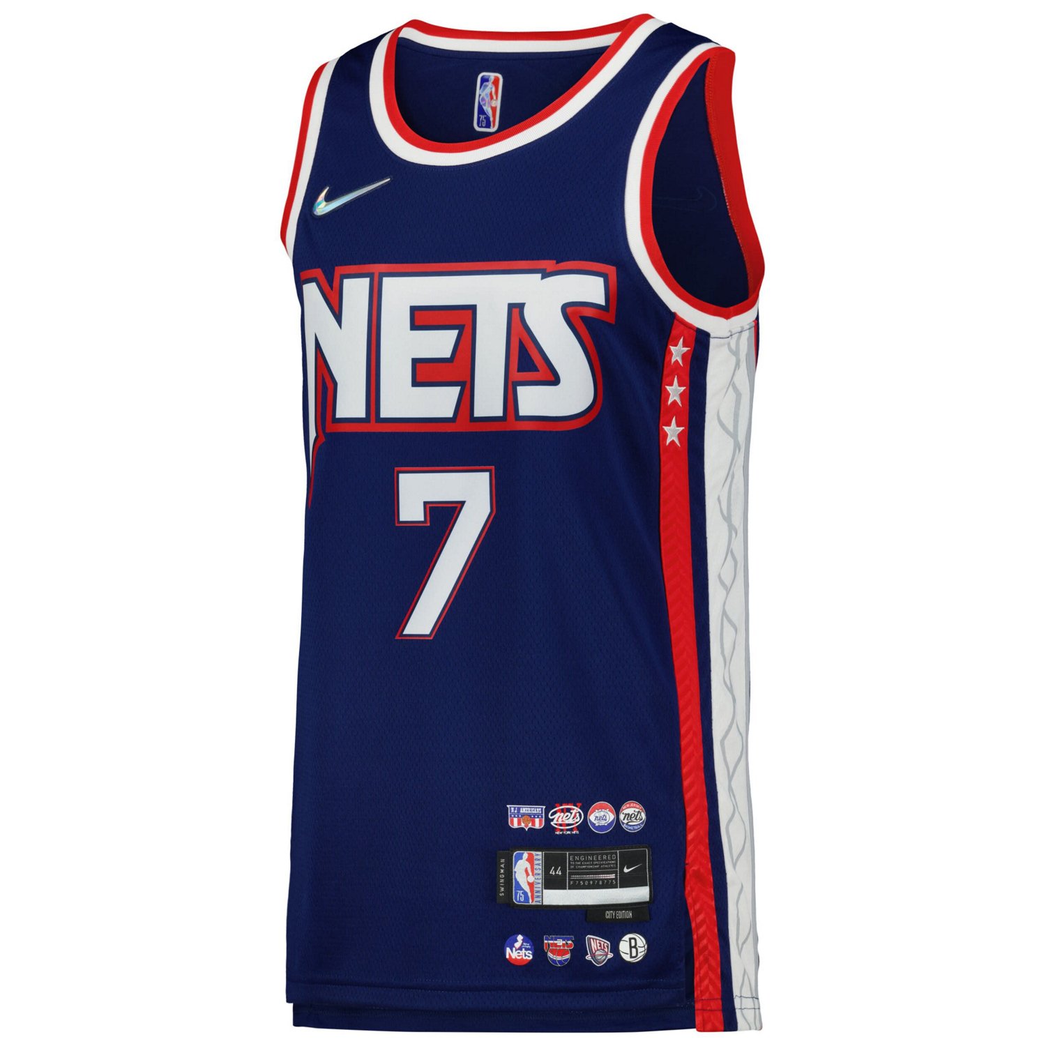 Nike Kevin Durant Brooklyn Nets Swingman Player Jersey - City Edition                                                            - view number 2