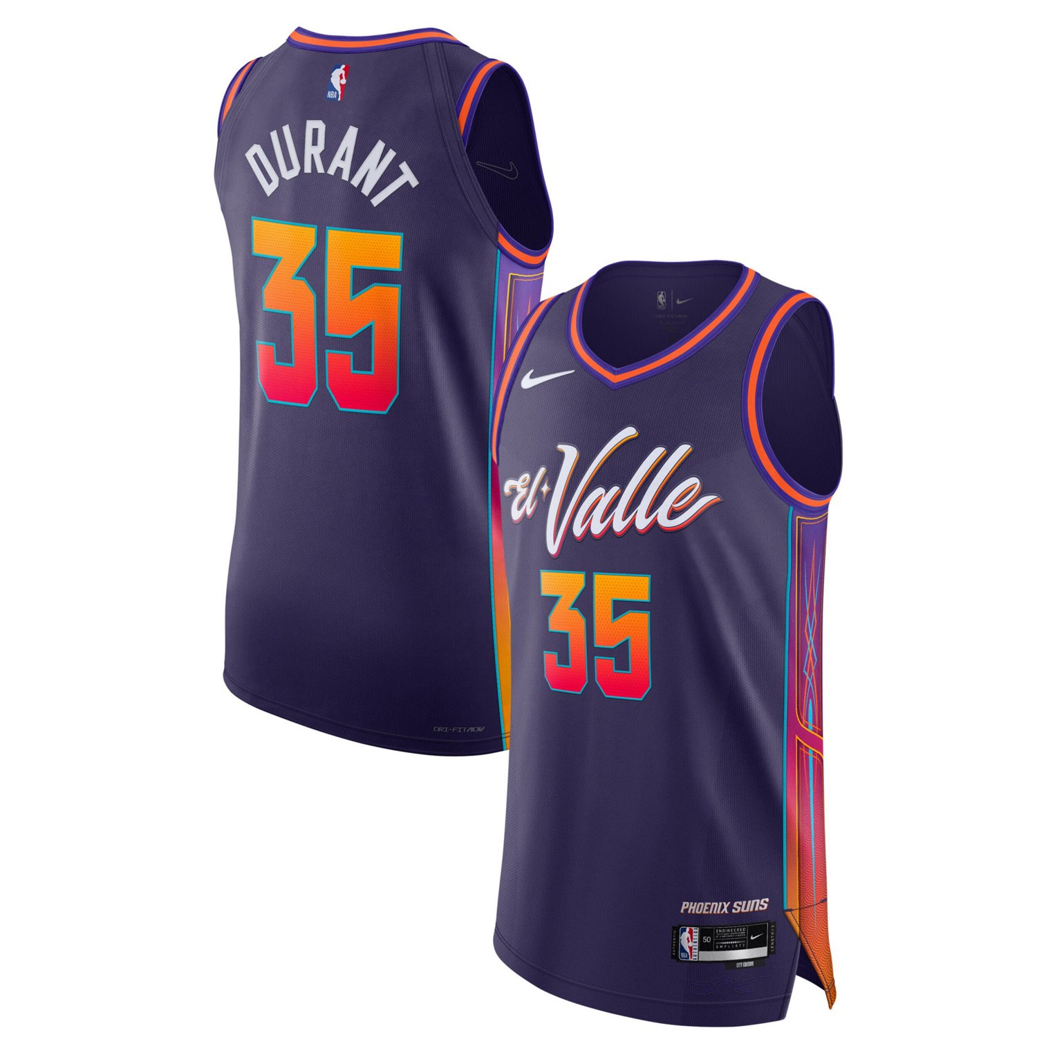 Nike Kevin Durant Phoenix Suns Authentic Jersey - City Edition