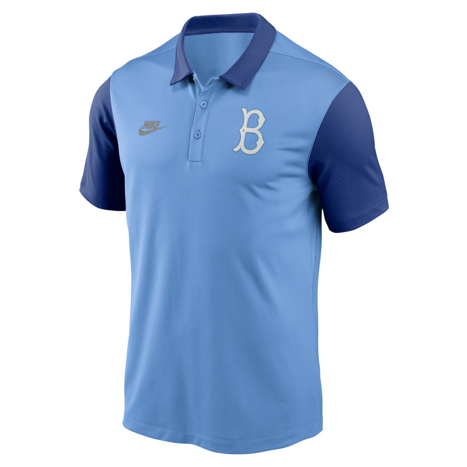 Nike Light Brooklyn Dodgers Franchise Cooperstown Collection Polo - view number 2