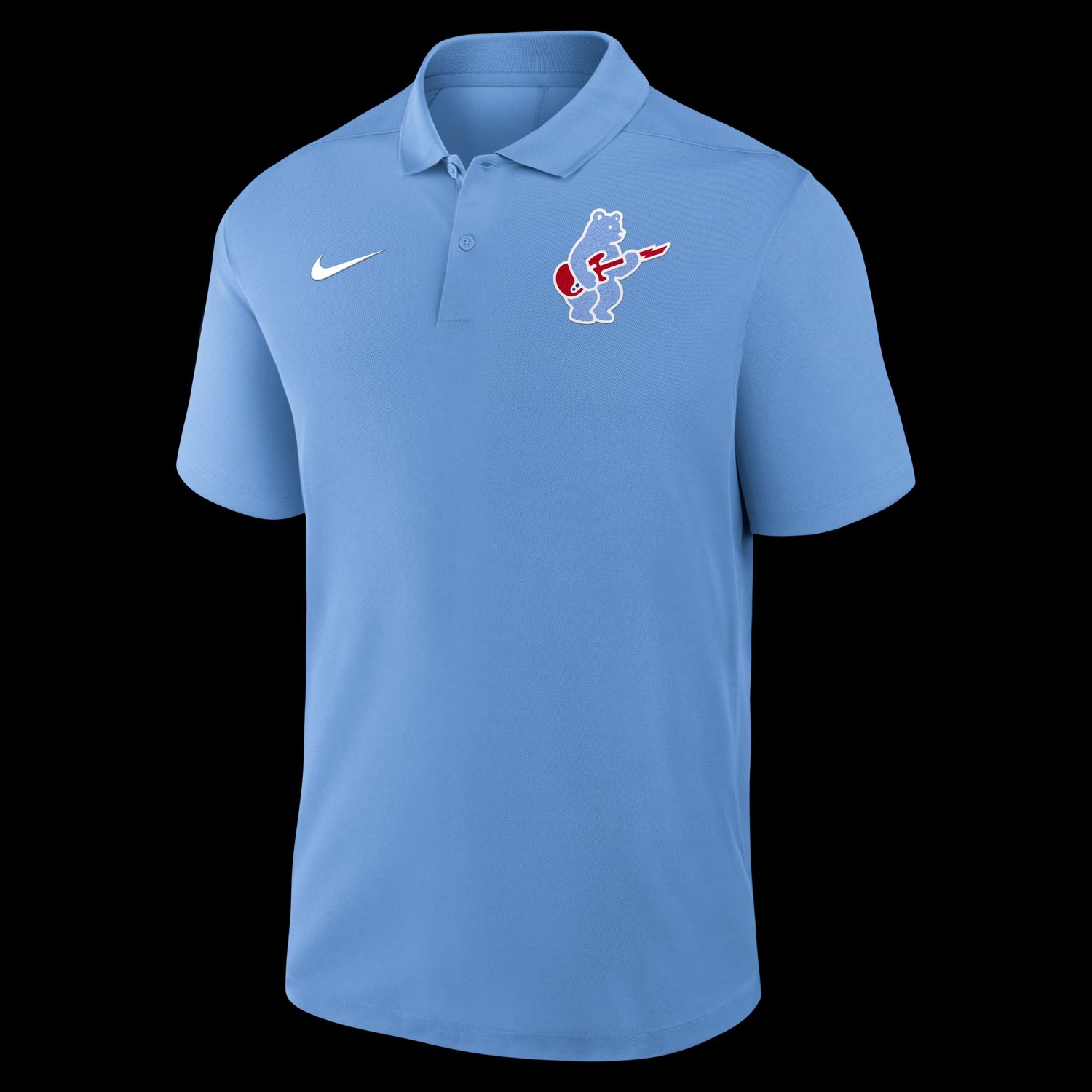 Nike Light Chicago Cubs Alternate Victory Dri-FIT Polo - view number 2