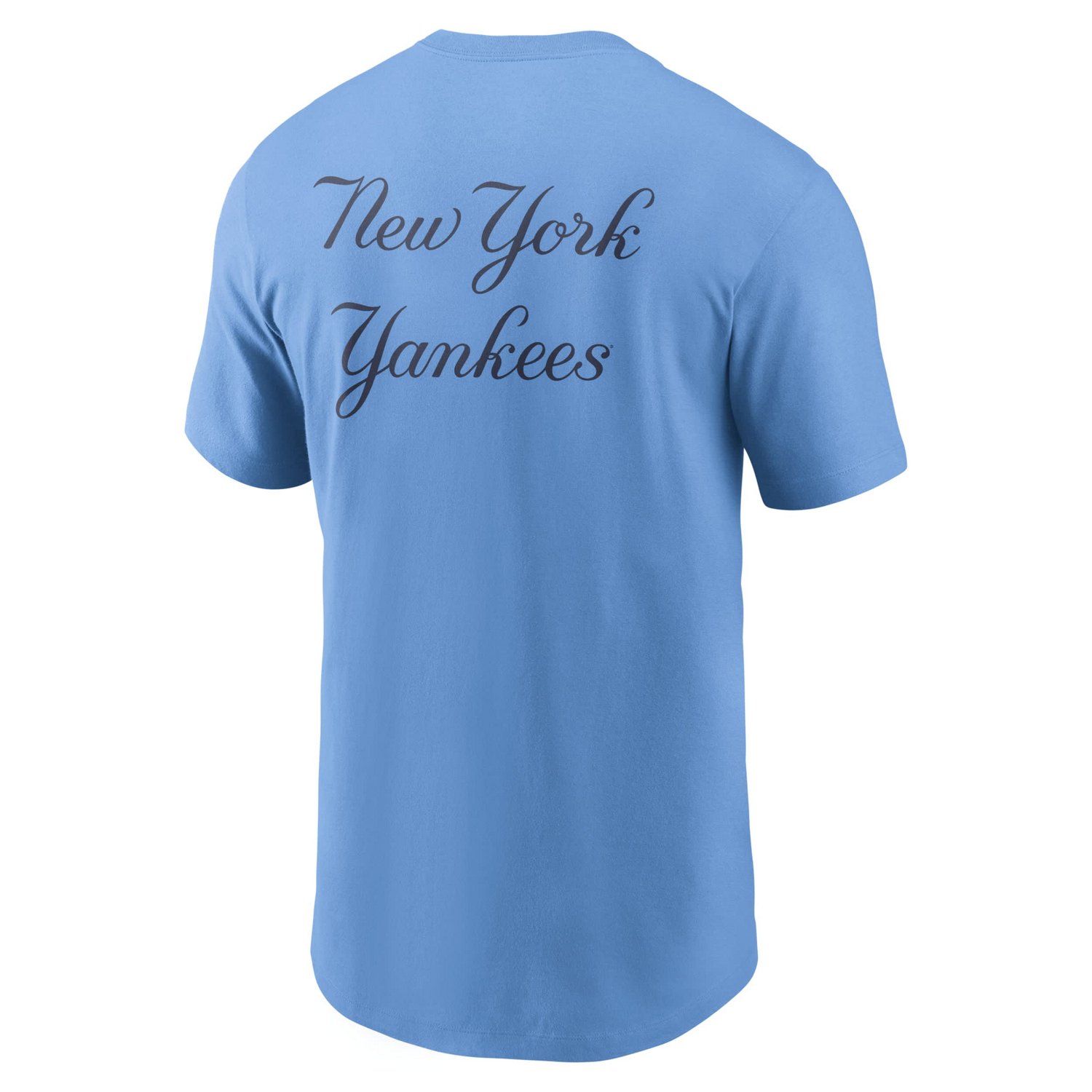美品NIKE MLB NY Yankees Practice Shirt 140 Men's New York Yankees Nike Dri-Fit Blue Performance T-Shirt