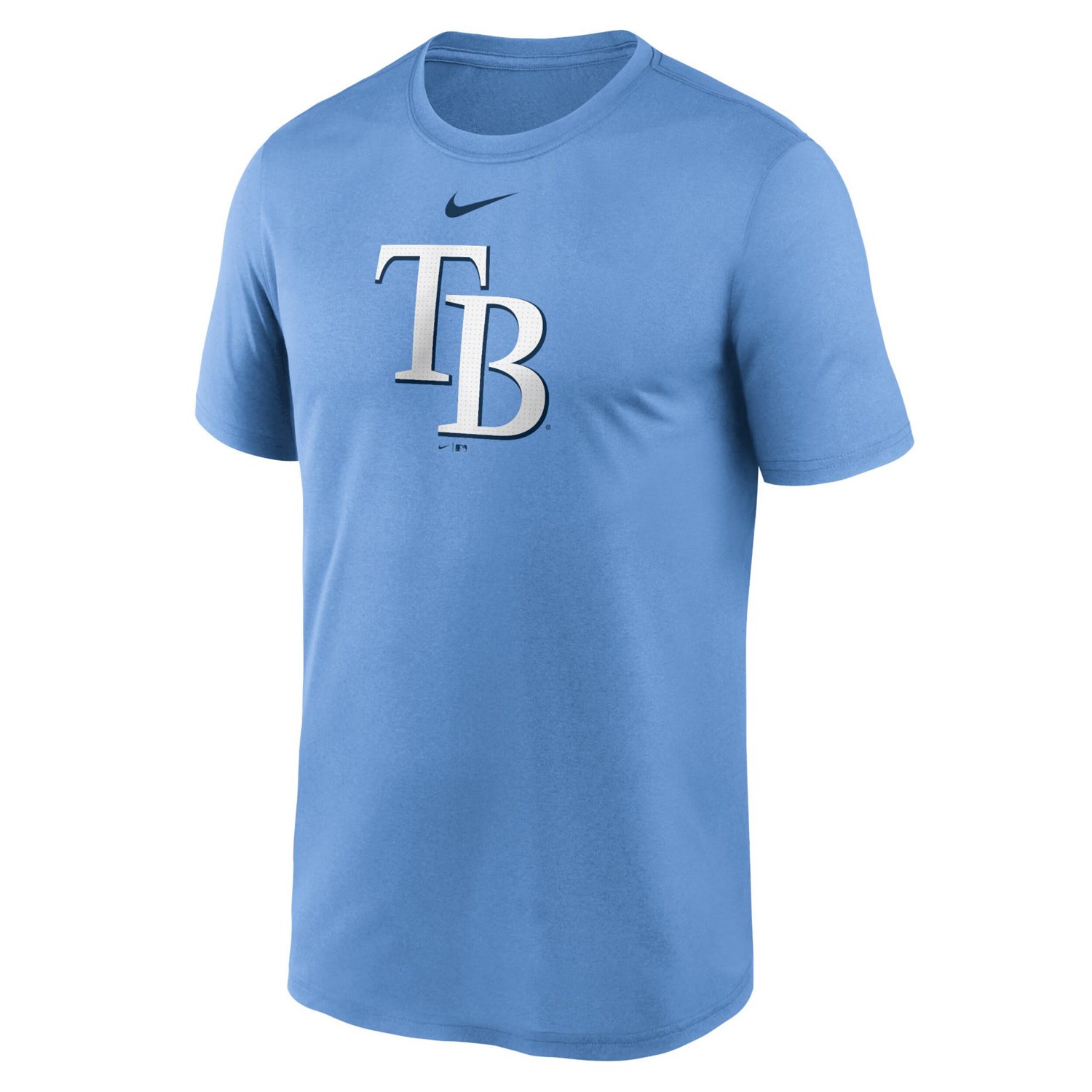 Nike Light Tampa Bay Rays Legend Fuse Large Logo Performance T-Shirt