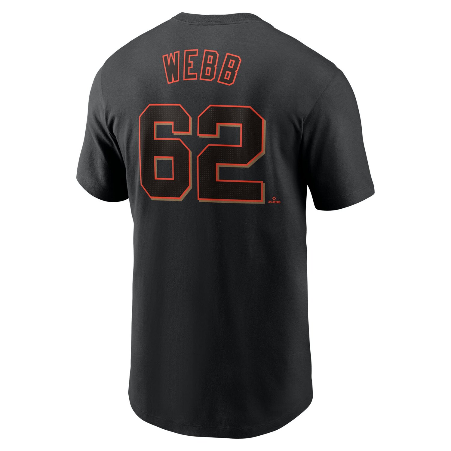 Nike Logan Webb San Francisco Giants Fuse Name  Number T-Shirt - view number 3