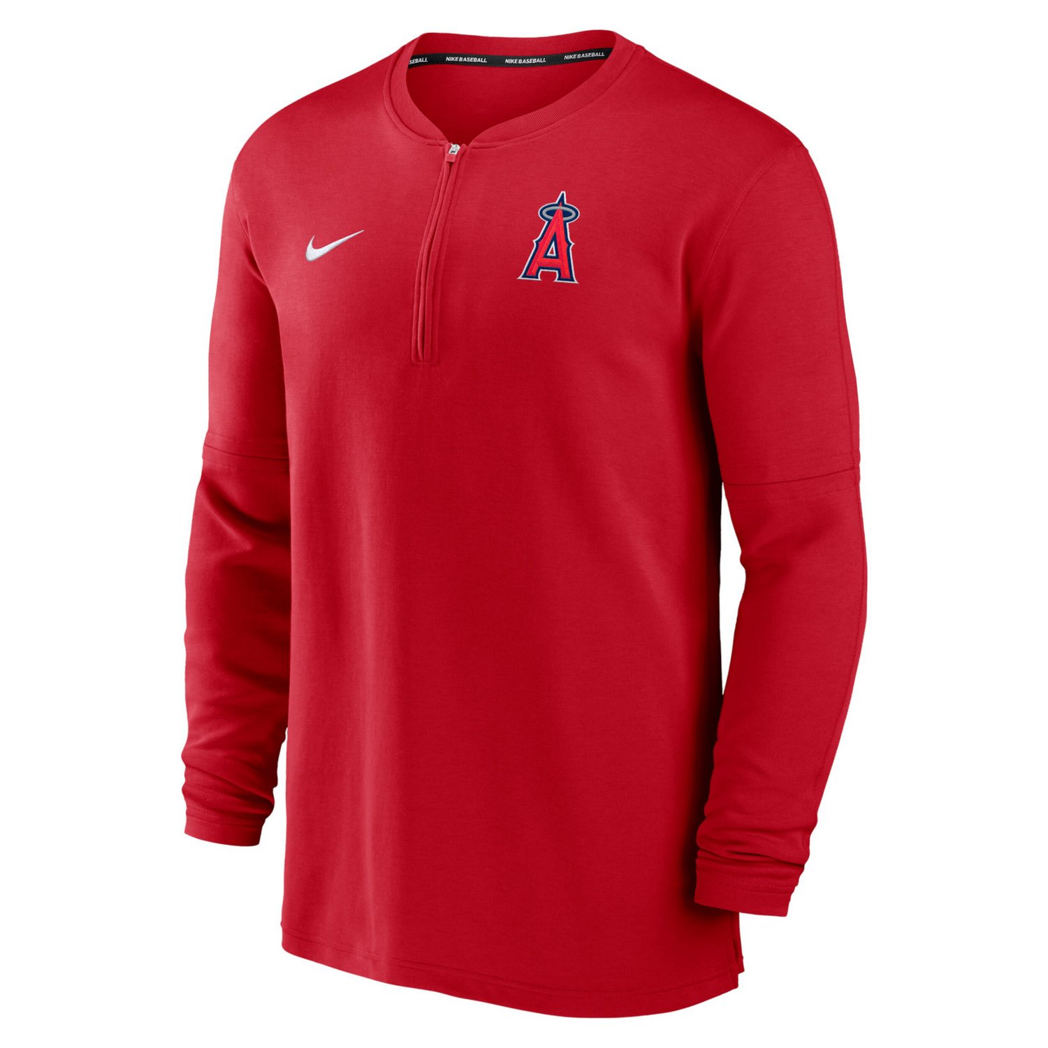 Nike Los Angeles Angels Authentic Collection Game Time Performance Quarter-Zip Top                                               - view number 2