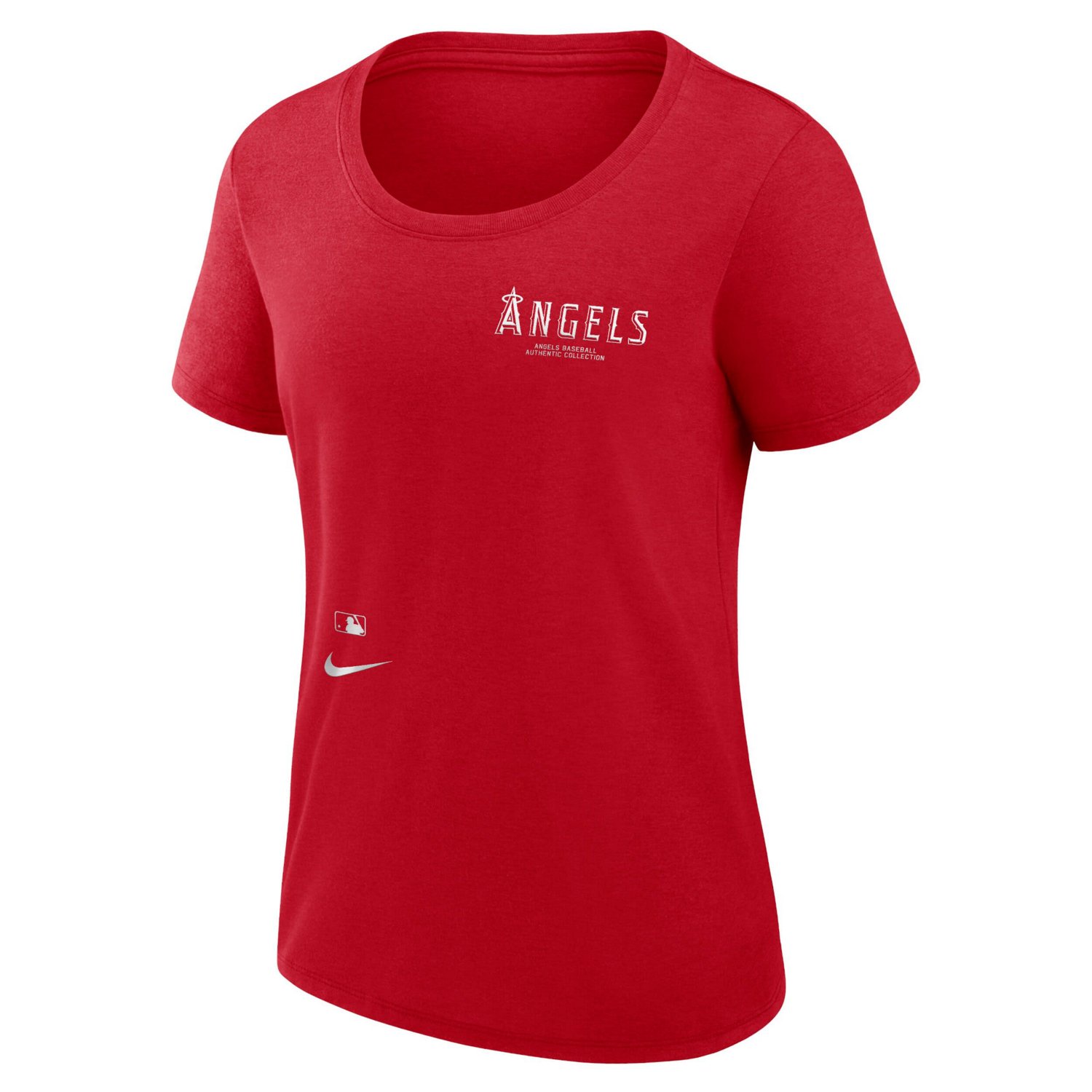 Nike Los Angeles Angels Authentic Collection Performance Scoop Neck T-Shirt                                                      - view number 2